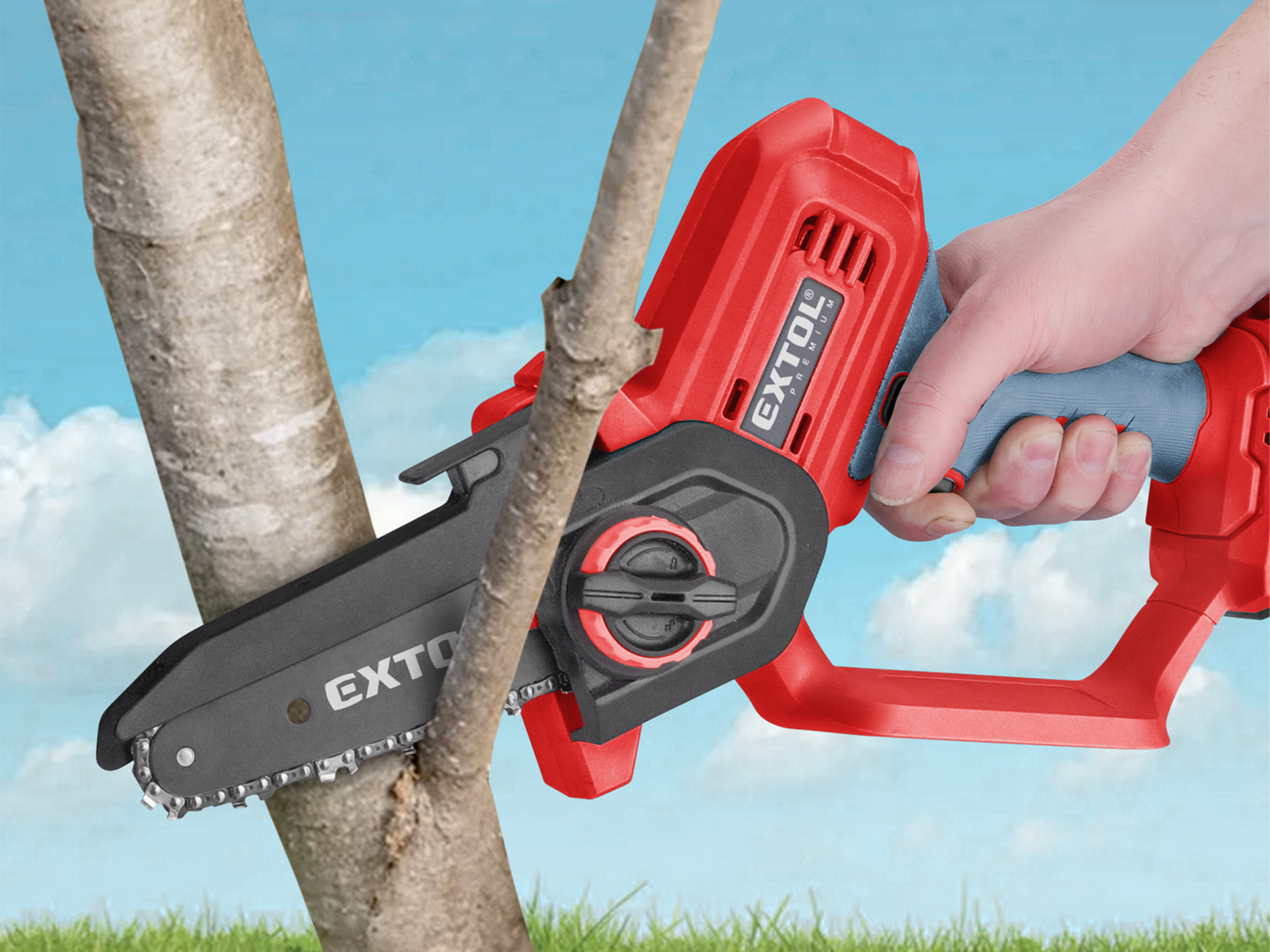 MOTOSIERRA DE MANO 100MM / 5 PLGDS 20V EP 1 CARGADOR 1 BATERIA - Imagen 2