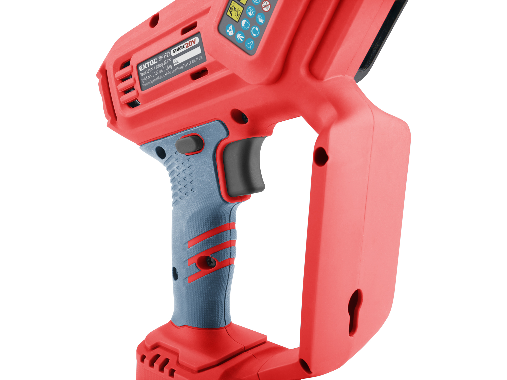 MOTOSIERRA DE MANO 100MM / 5 PLGDS 20V EP 1 CARGADOR 1 BATERIA - Imagen 3