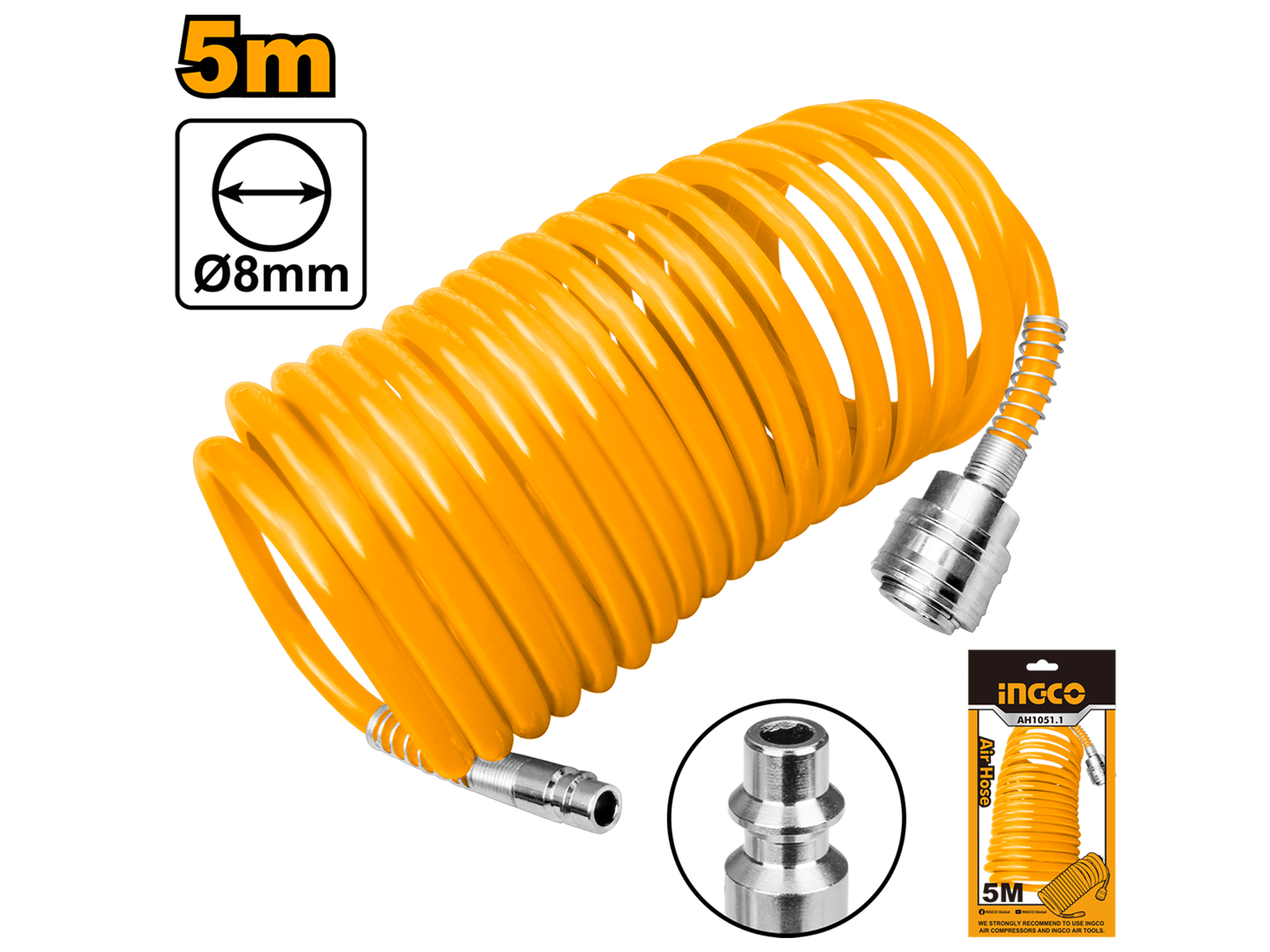 MANGUERA PARA AIRE COMPRIMIDO 5M