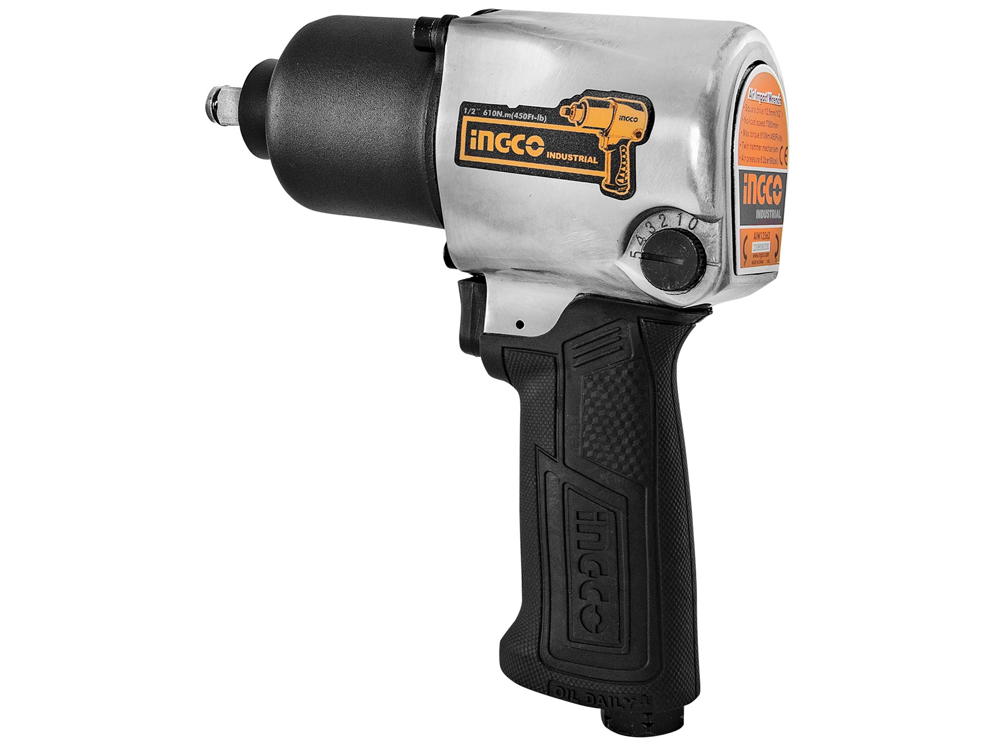 PISTOLA DE IMPACTO NEUMATICA INGCO 1800Nm RAIZ 1" - Imagen 1