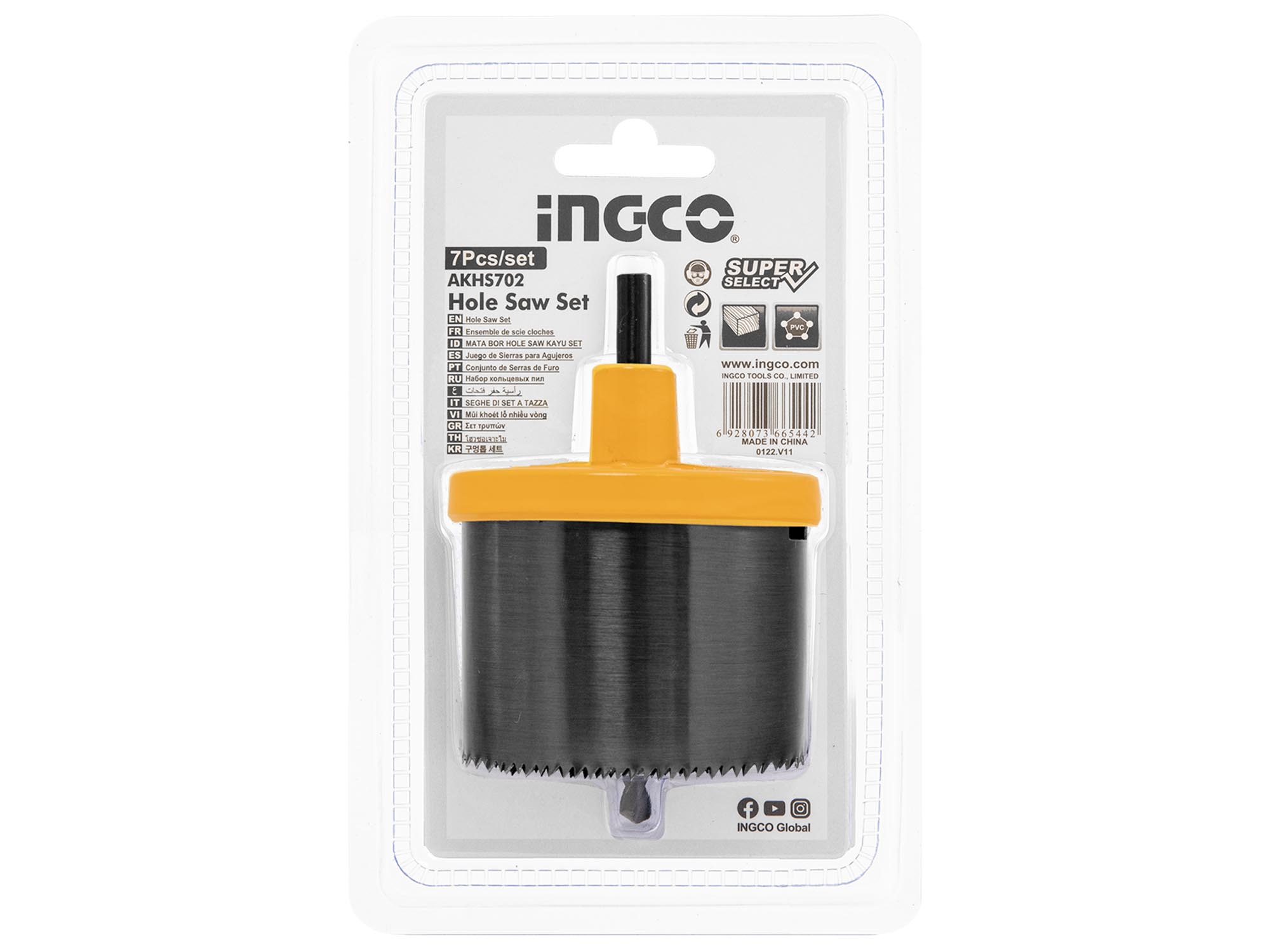 SET DE BROCAS SIERRA 7 PZS - Imagen 4