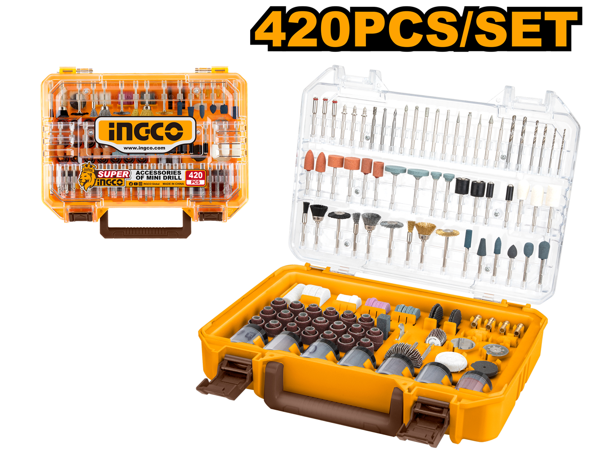 KIT DE 420 PZS PARA MINI BARRENO