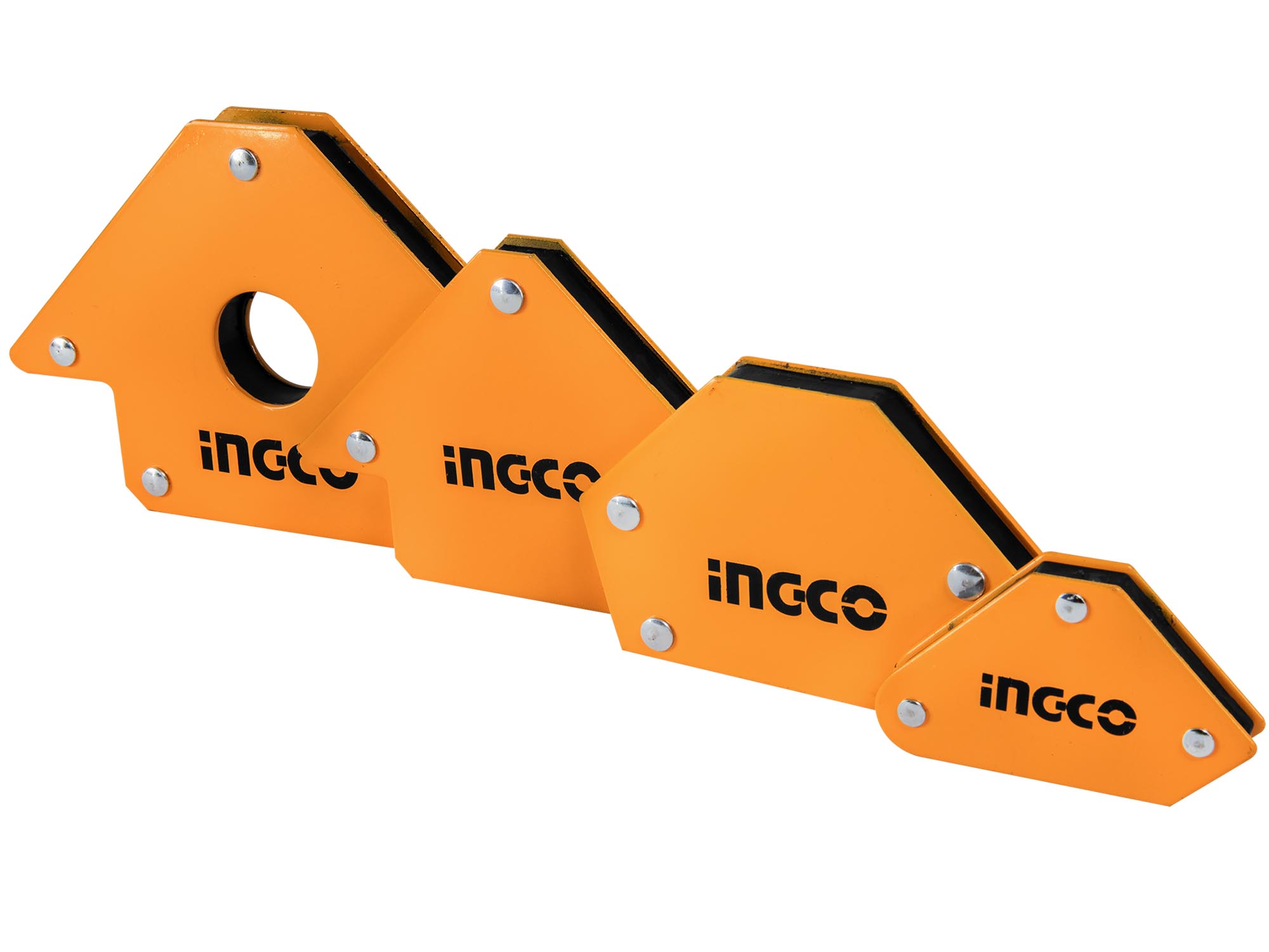 SET DE SOPORTES DE SOLDADURA MAGNETICA 7 PZS