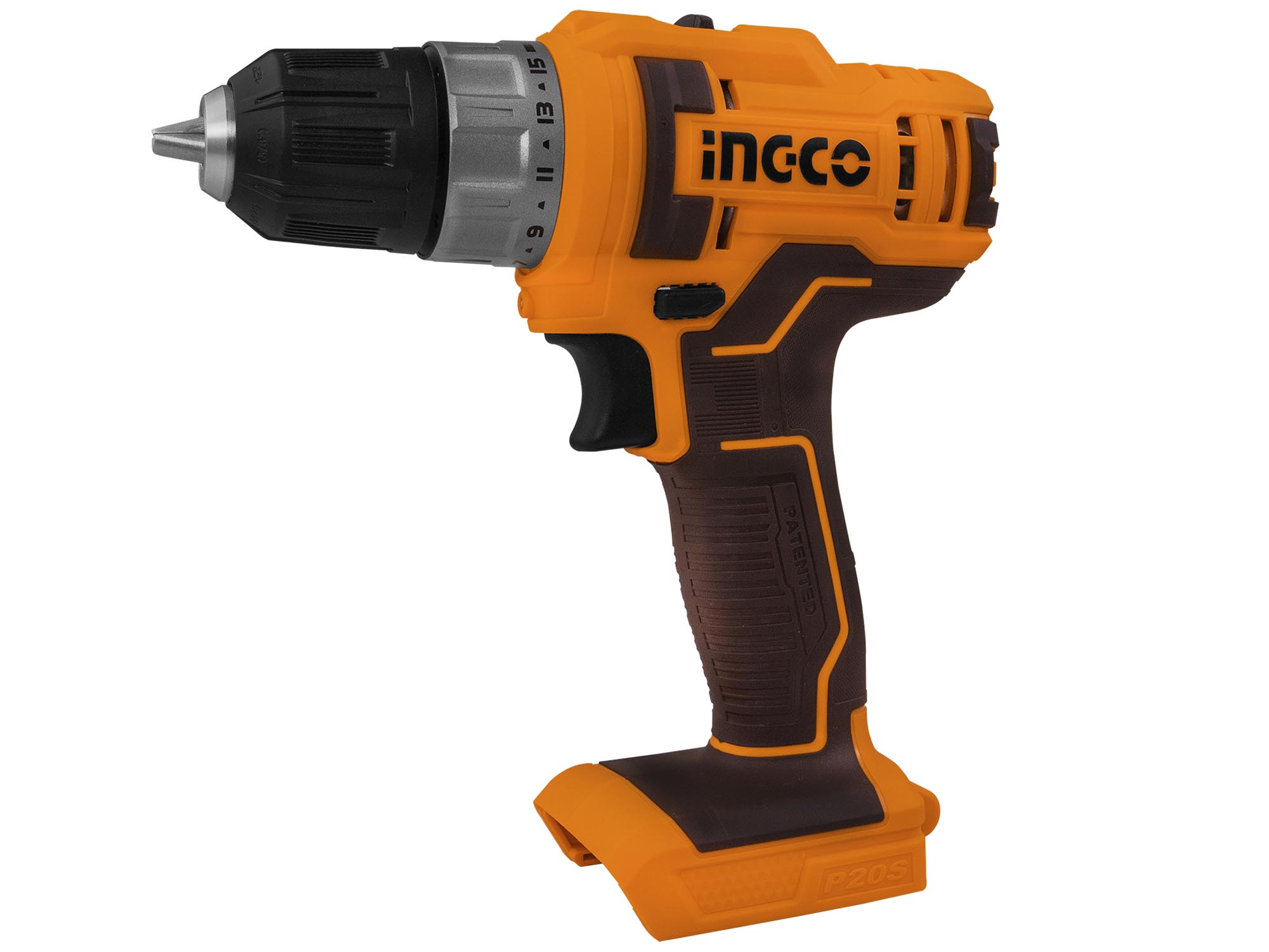 ATORNILLADOR INALÁMBRICO 20V, 3/8", SIN BATERÍA NI CARGADOR