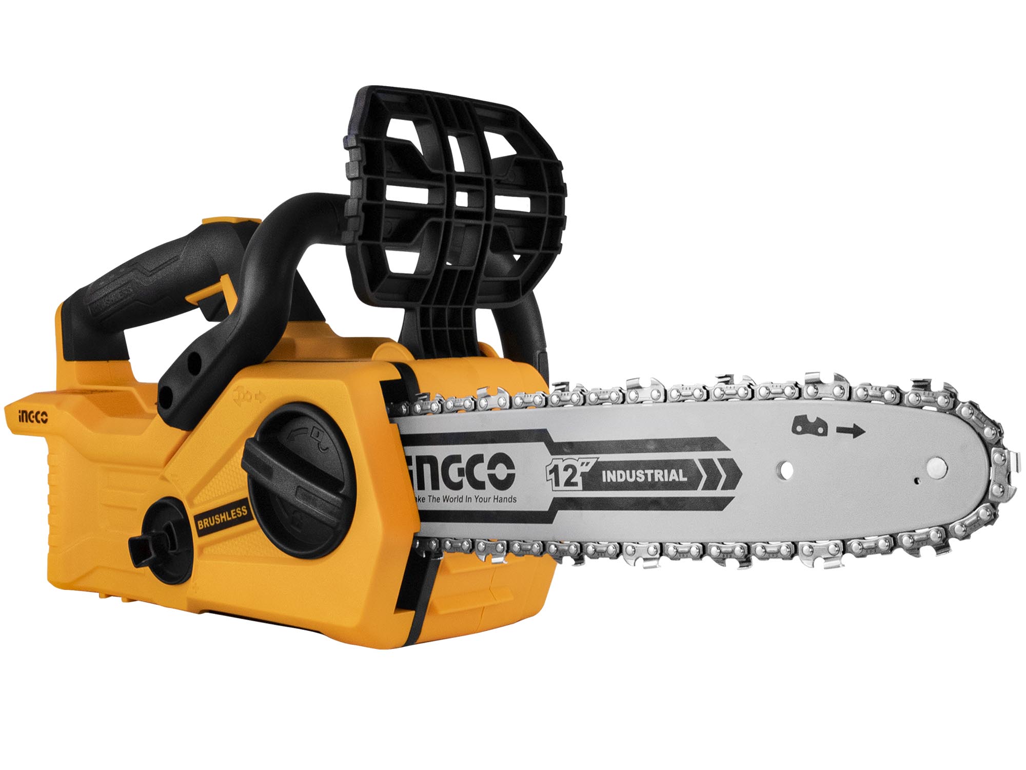 MOTOSIERRA INALÁMBRICA  20V, 12”,  SIN BATERíA NI CARGADOR