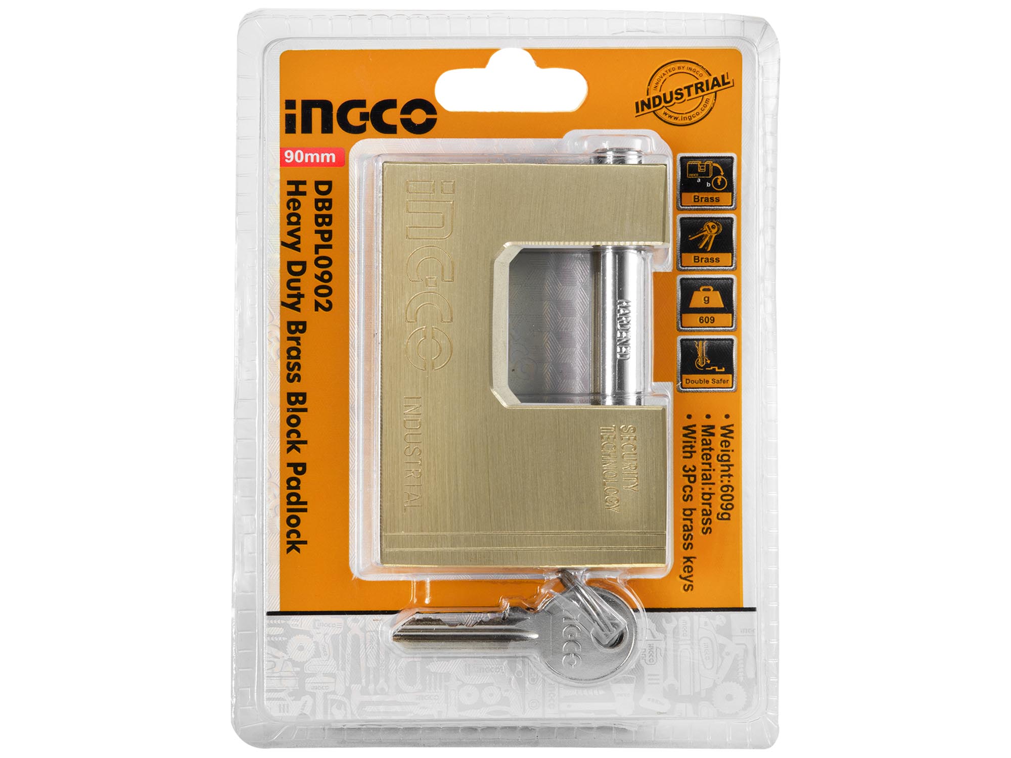 CANDADO DE ALTA SEGURIDAD RECTANGULAR - Imagen 2