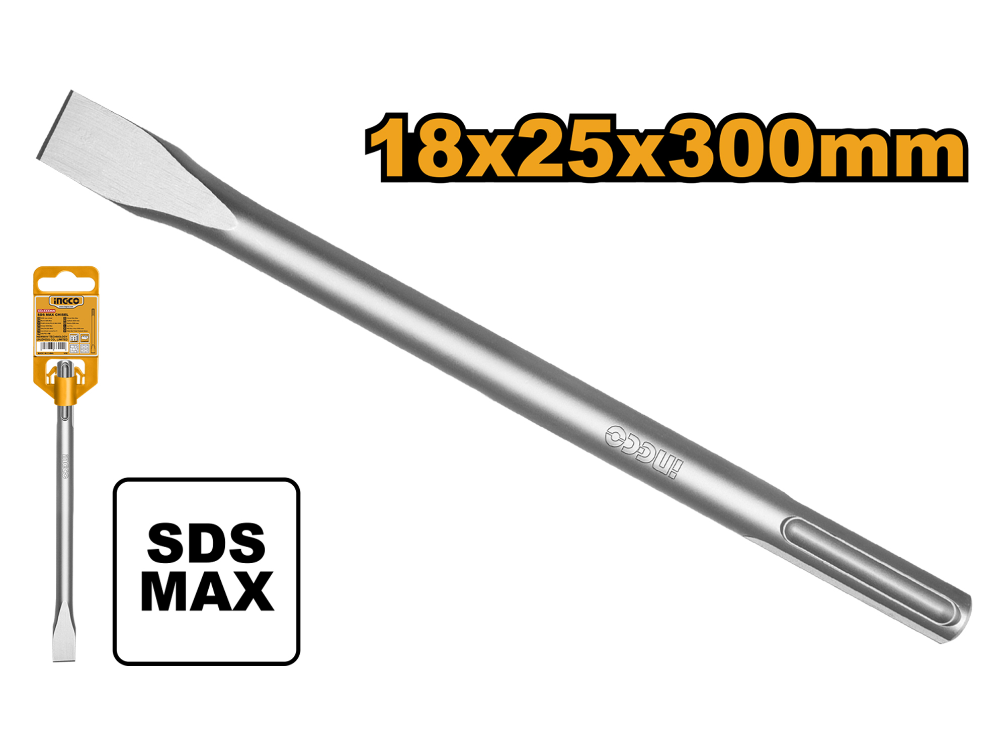 PUNTA PLANA SDS MAX