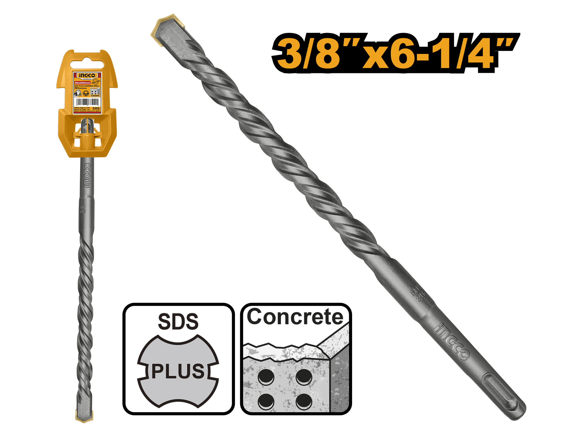 BROCA SDS PLUS, CONCRETO