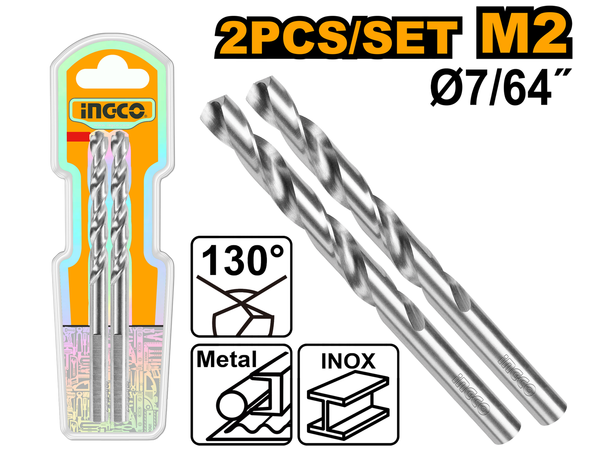 BROCA PARA METAL, BLISTER DE 2 PZS