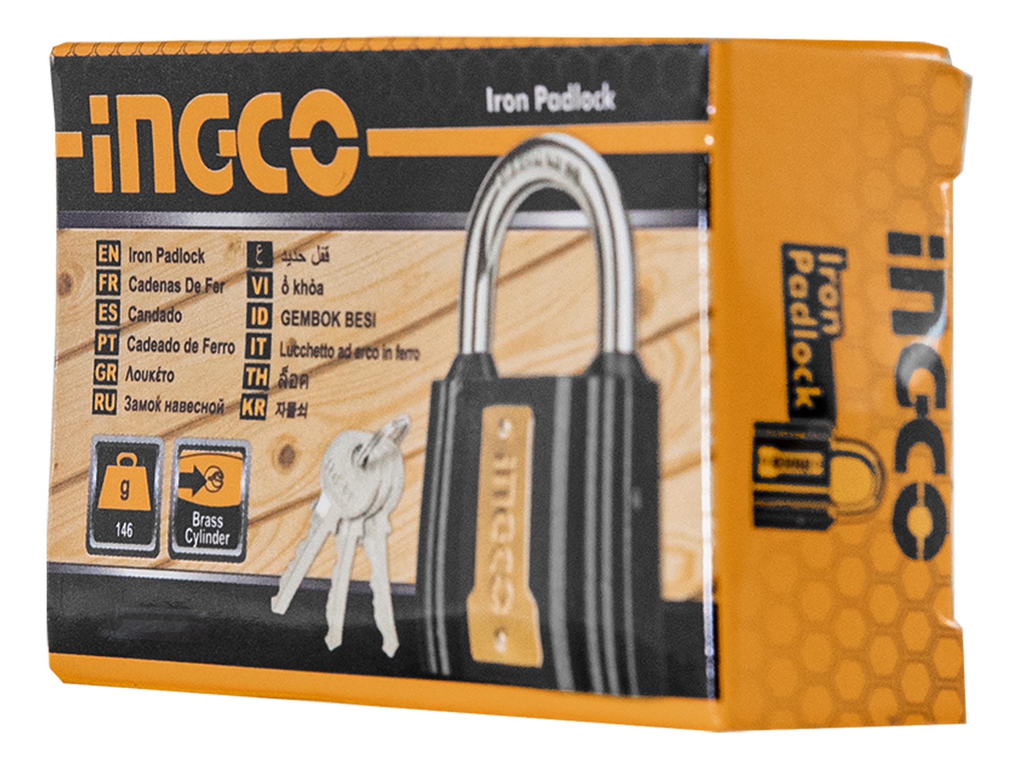 CANDADO DE HIERRO IMPERMEABLE - Imagen 3