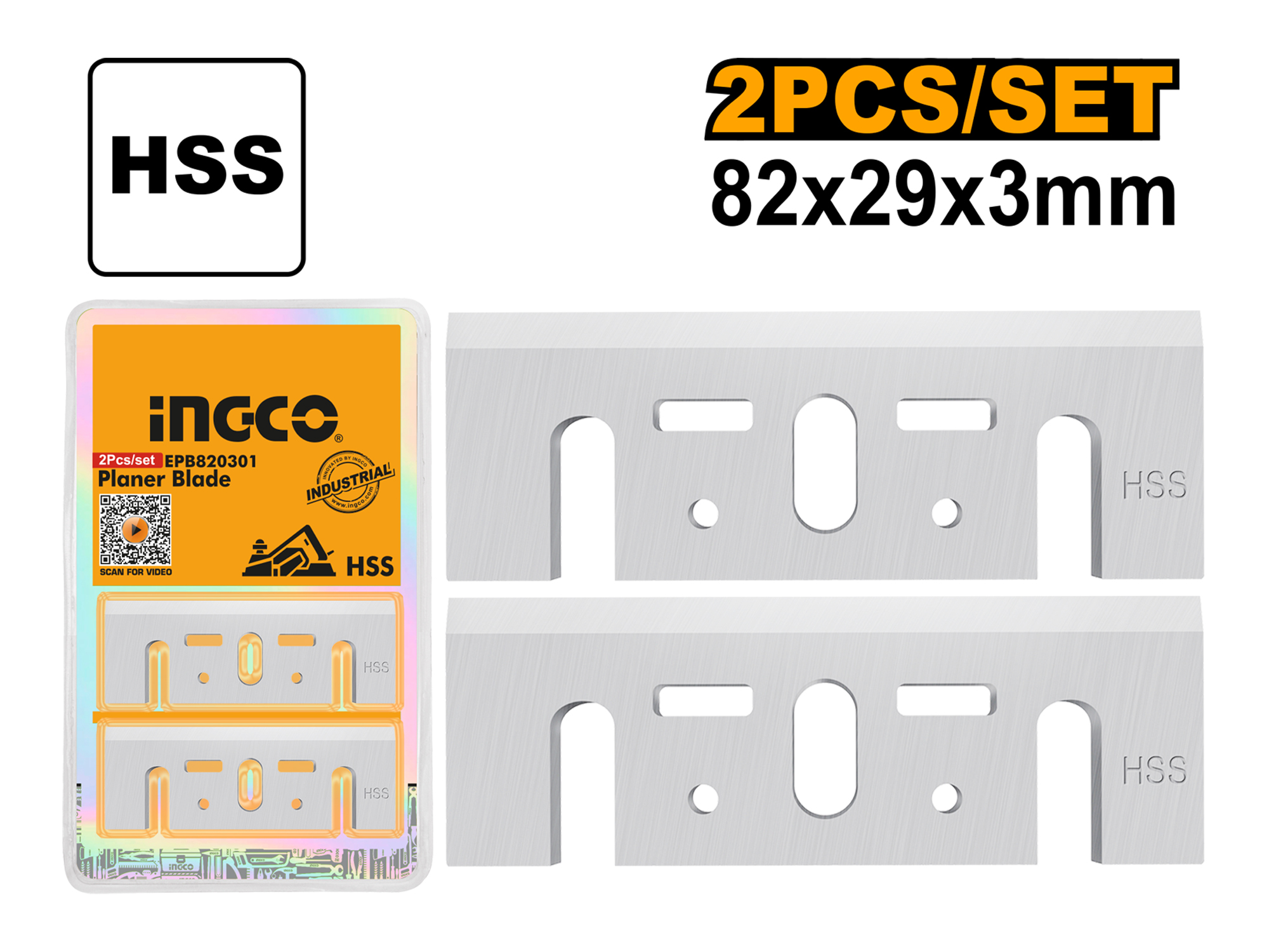 CUCHILLA PARA CEPILLADORA ELECTRICA 750W INGCO