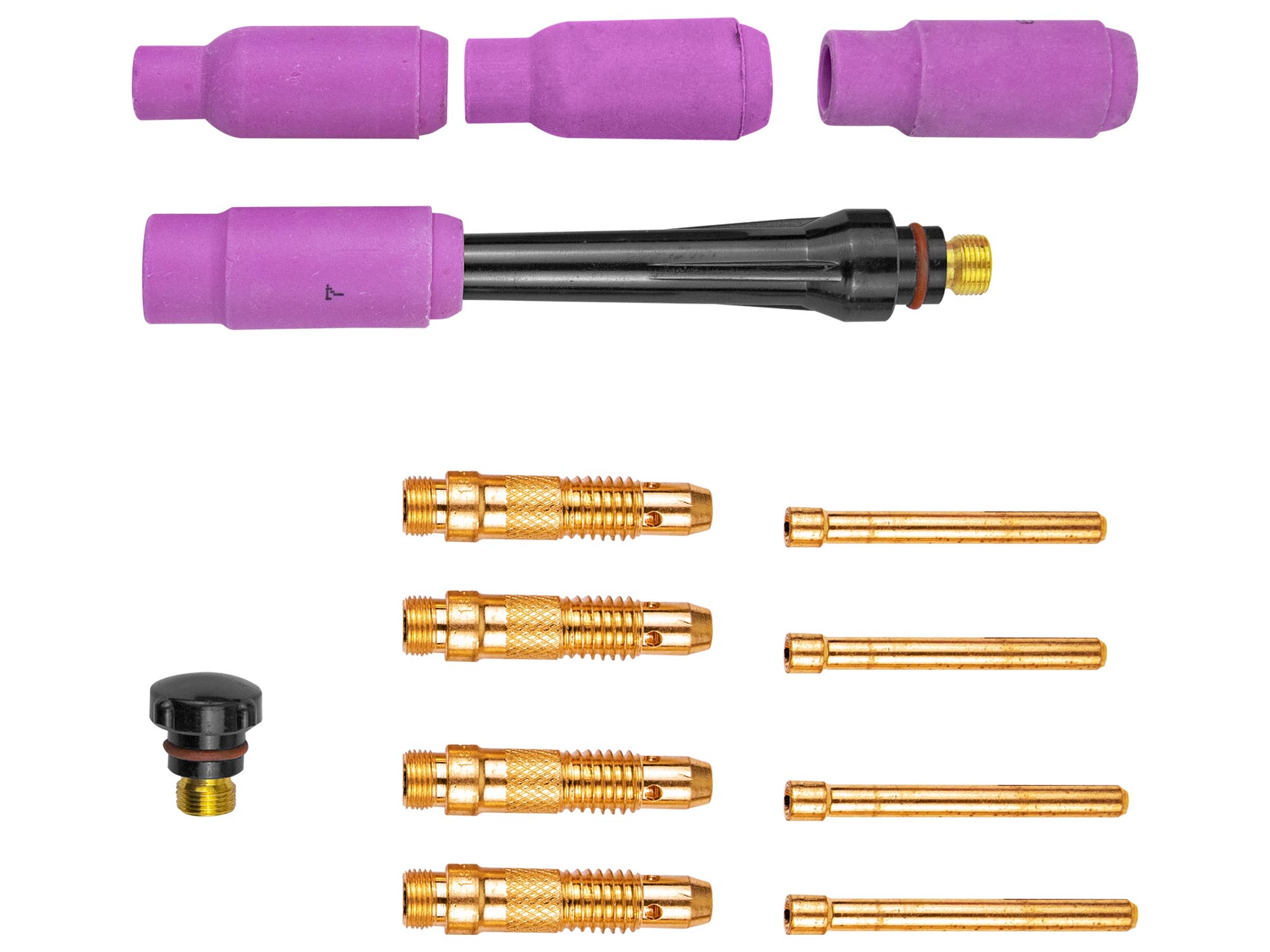 ANTORCHA TIG C/MANDOS EXTOL PARA SOLDADORA INVERTER DE PULSO 180A EP - Imagen 1