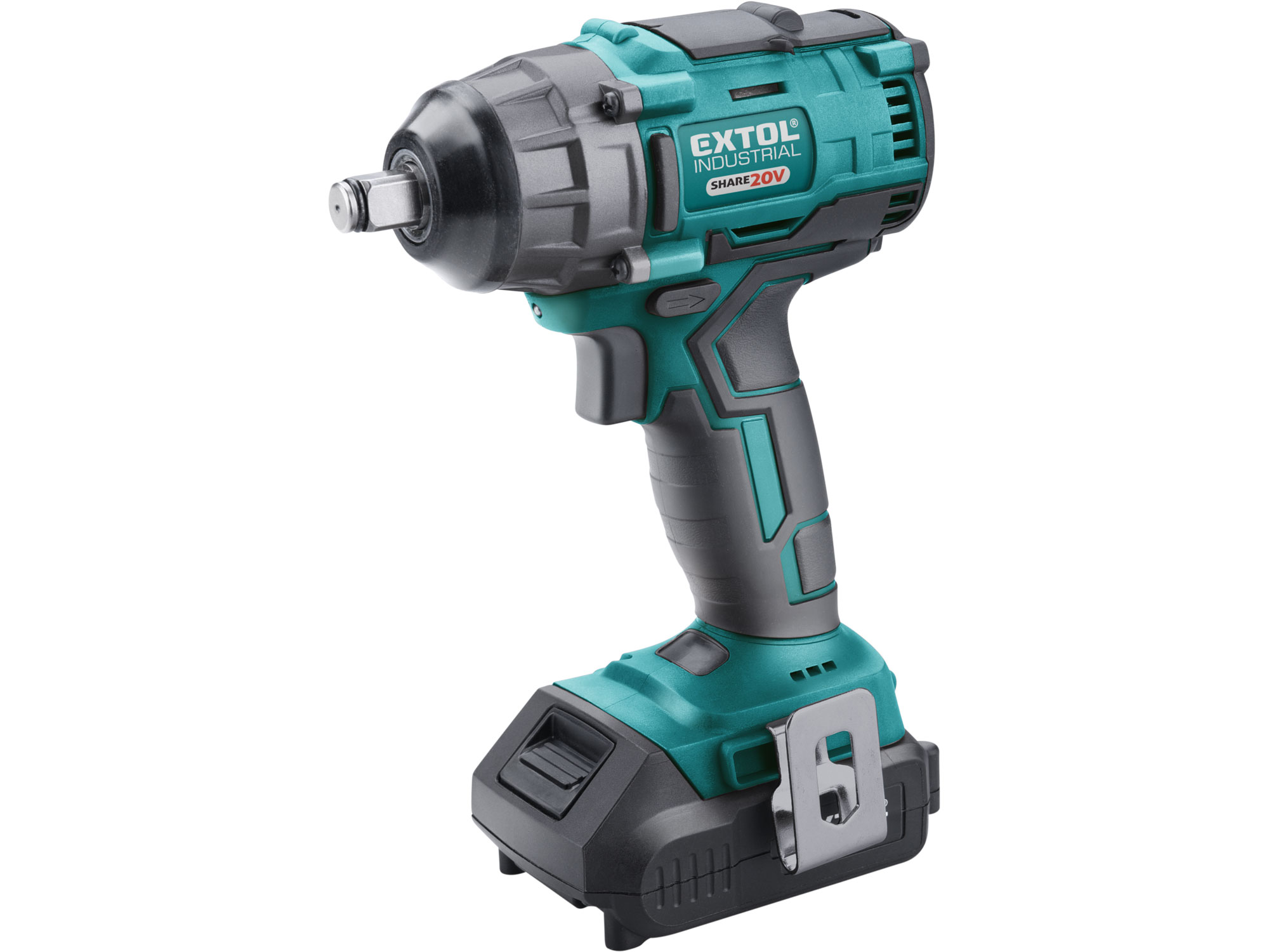 PISTOLA DE IMPACTO EXTOL I 20V ,250NM, 1 BATERIA Y CARGADOR - Imagen 4