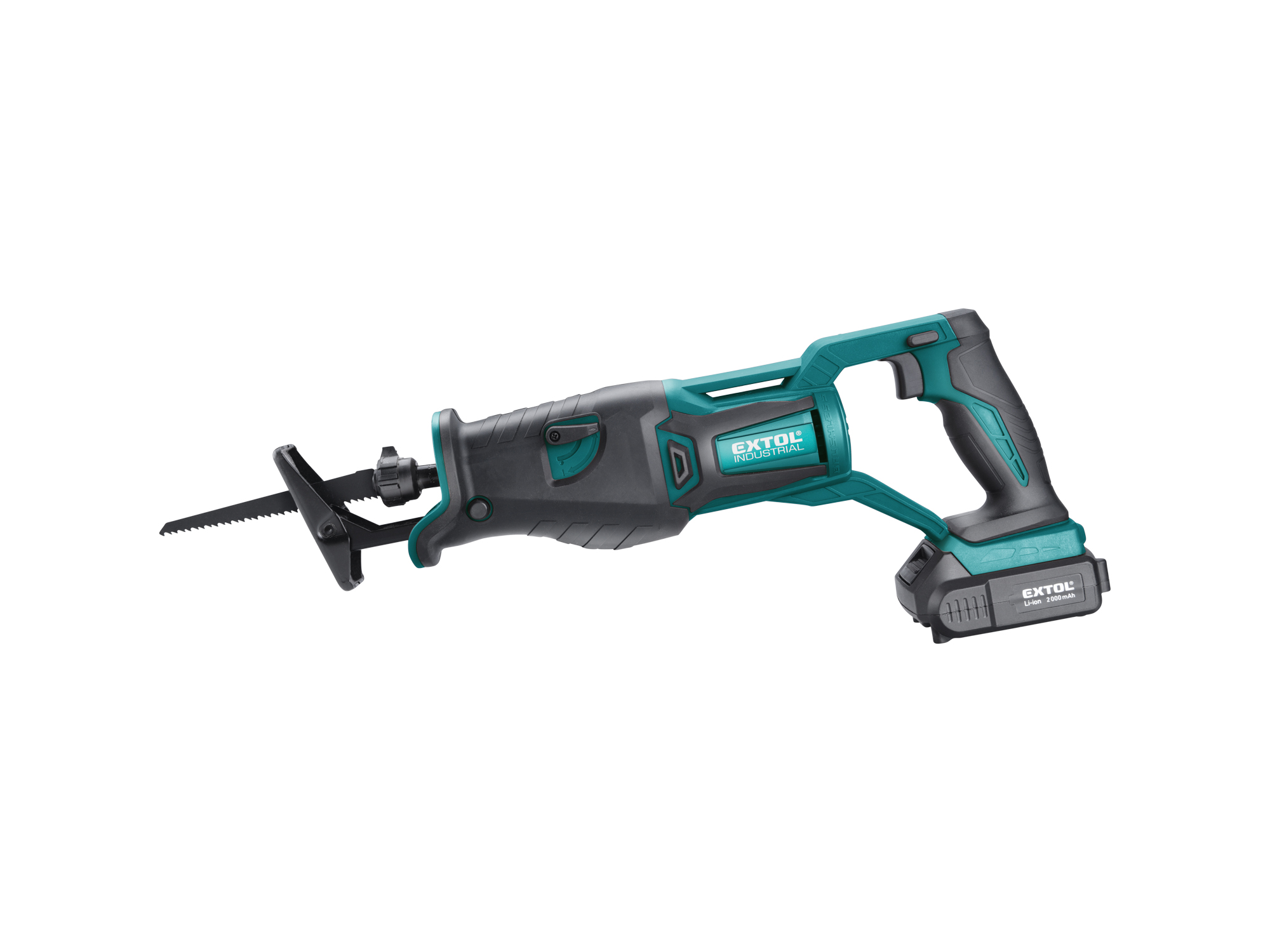 SIERRA SABLE EXTOL I 20V, SIN CARBONES 1 CARGADOR Y 1 BATERIA - Imagen 4