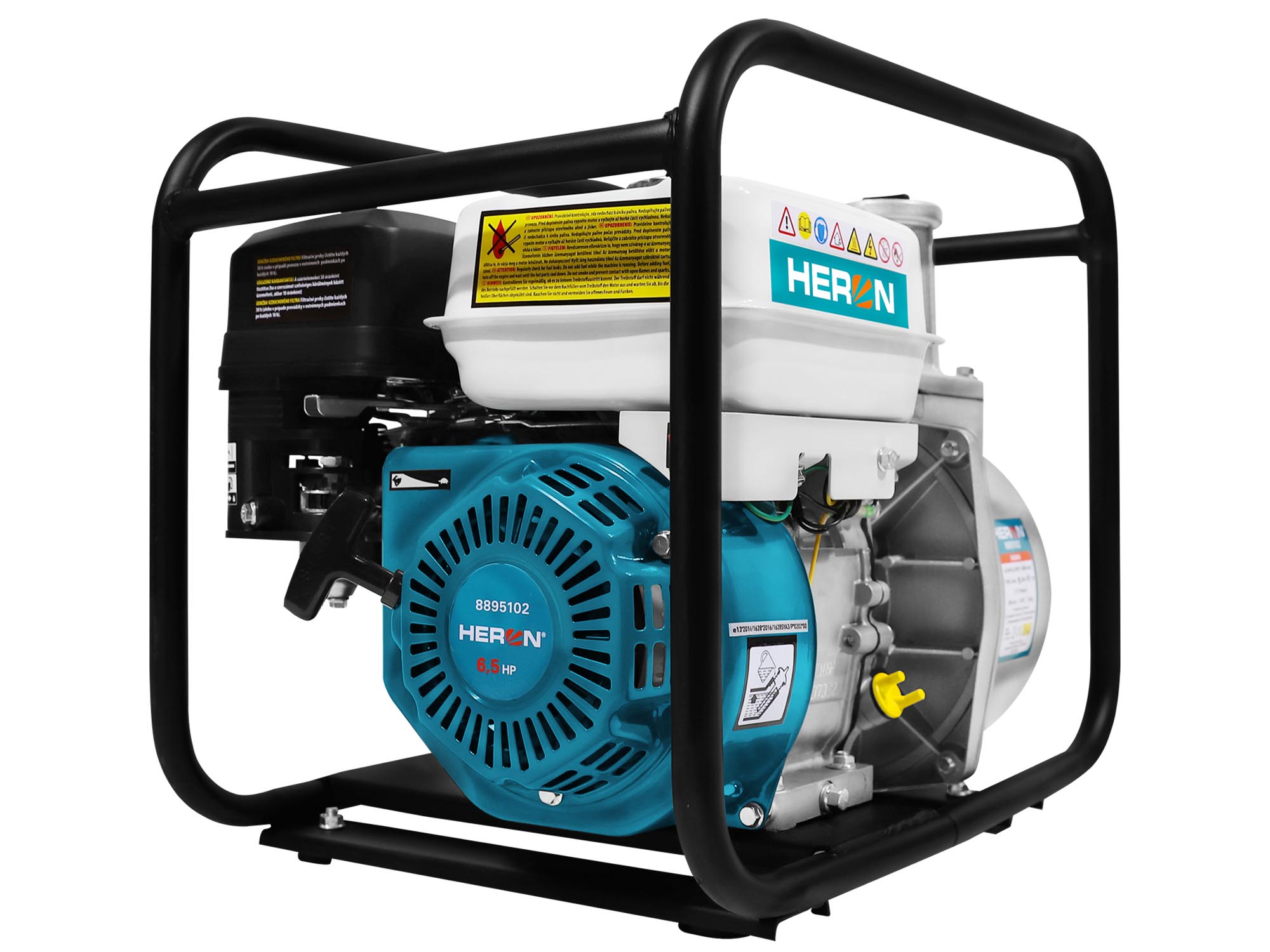 MOTOBOMBA DE 6.5HP, 1100l/min, 3" x 3" - Imagen 2