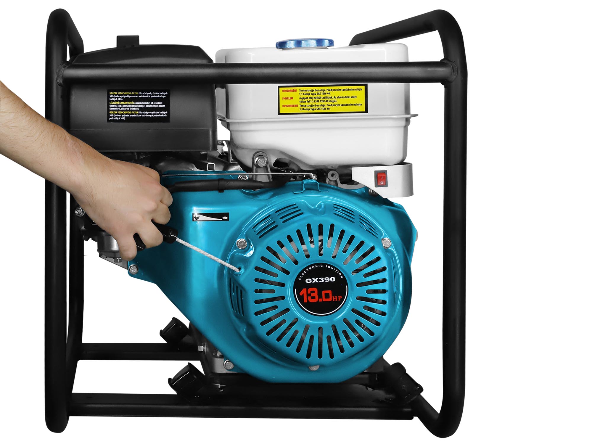BOMBA DE AGUA HERON DE ALTA PRESION AUTOCEVANTE 13.0HP - Imagen 3