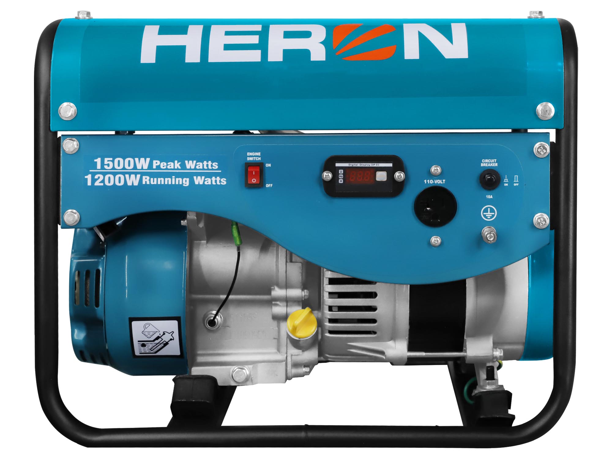 GENERADOR ELÉCTRICO DE 2.8HP, 1500W