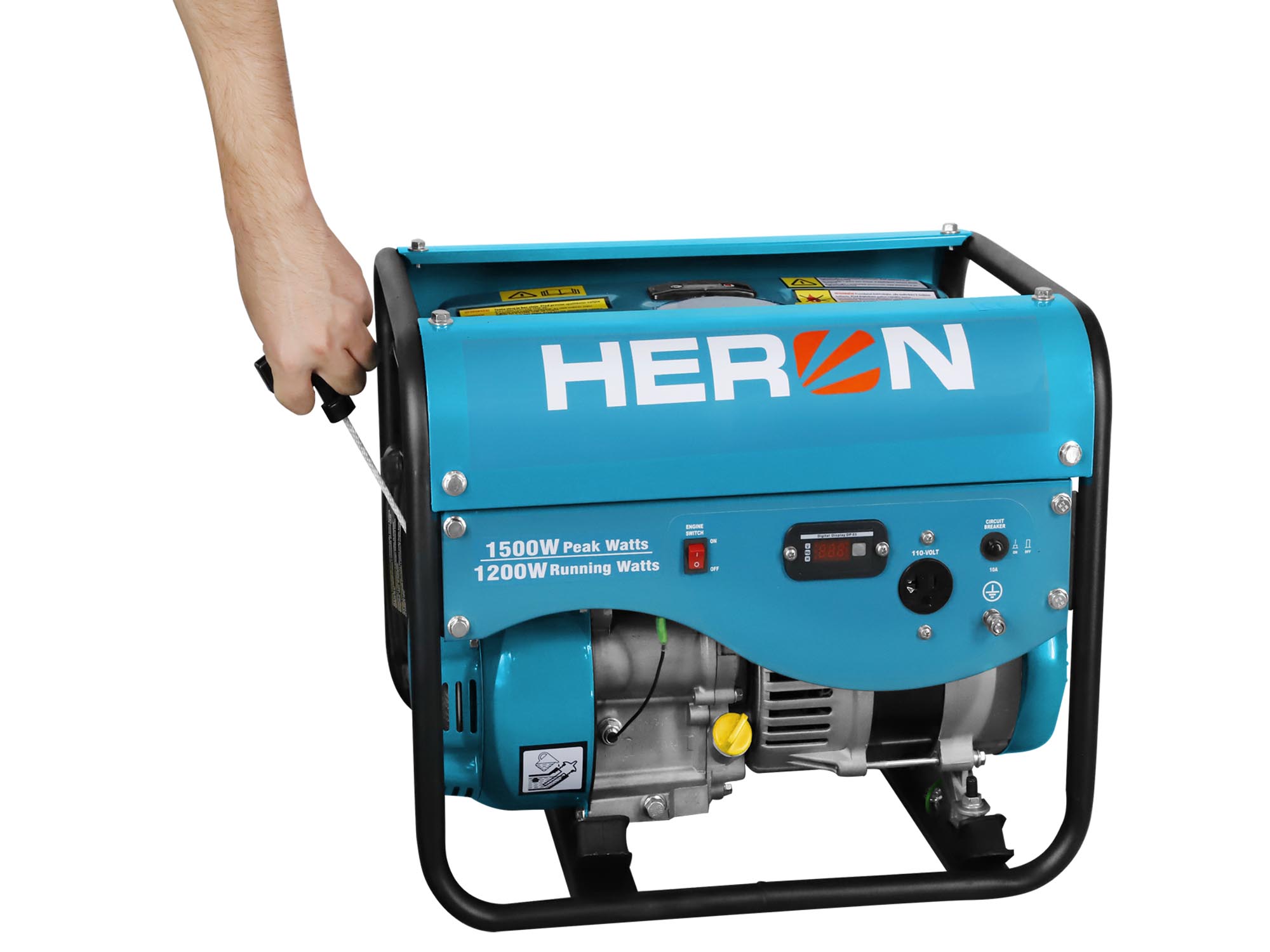 GENERADOR ELÉCTRICO DE 2.8HP, 1500W - Imagen 3