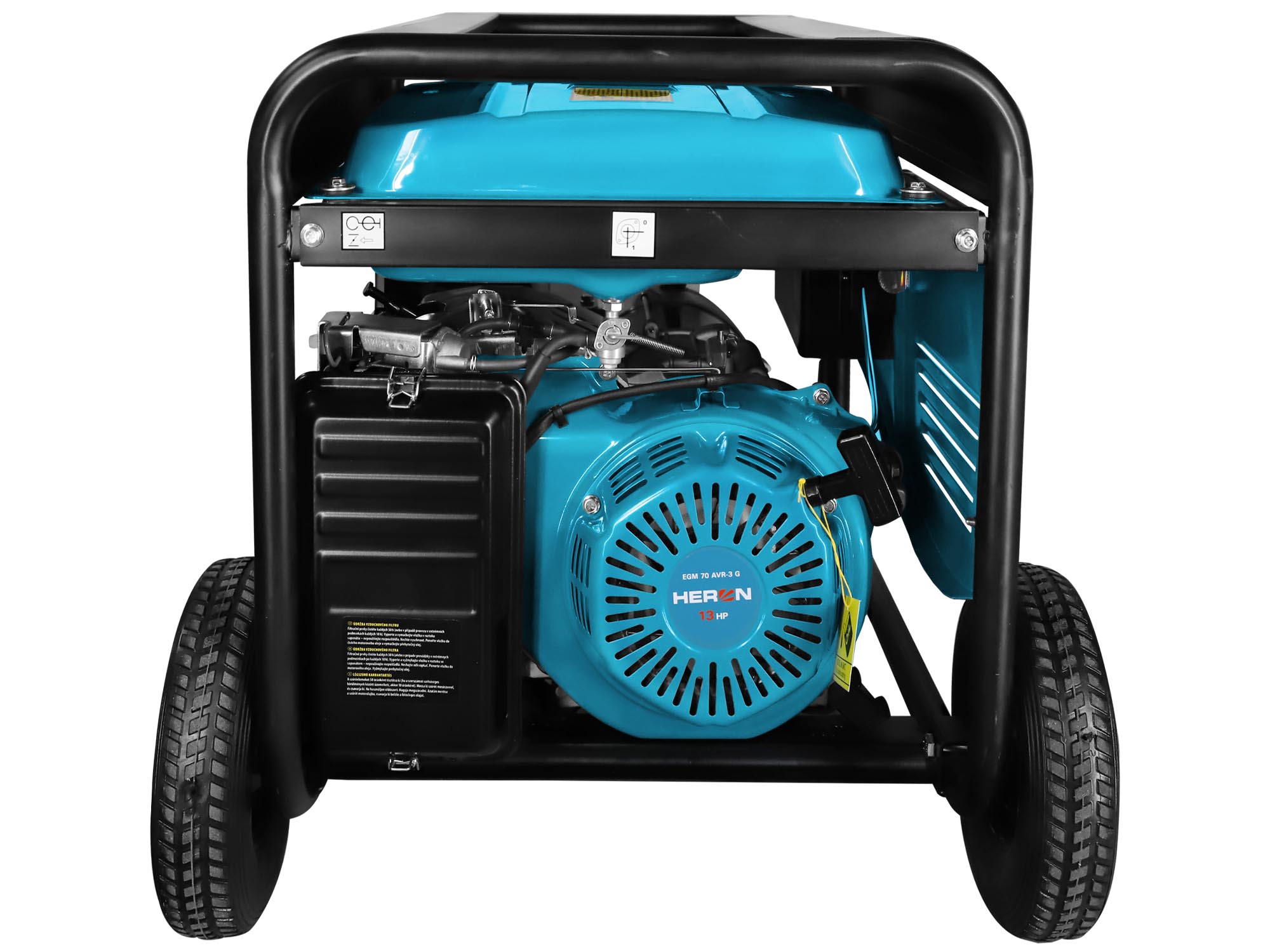 GENERADOR ELÉCTRICO DE 13HP, 7000W, Arranque Manual - Imagen 1
