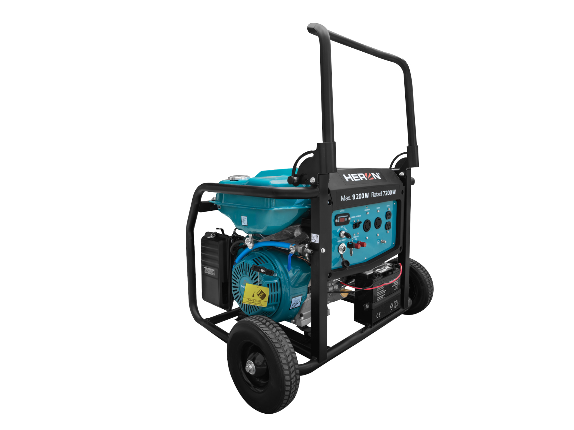 Generador 9200W  Hibrido 3 En 1 Gas,Gasolina, Gas Natural - Imagen 2