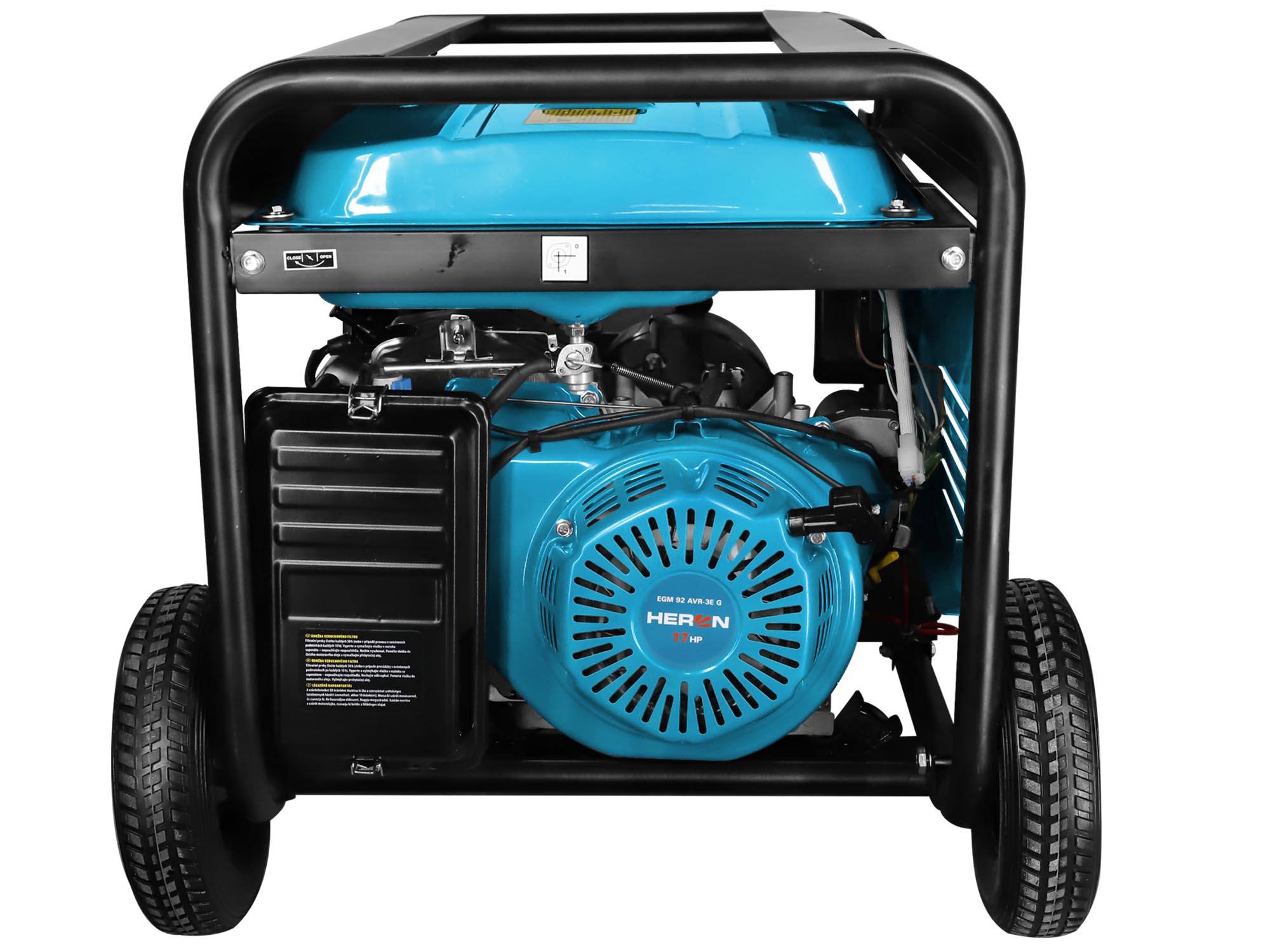 GENERADOR ELÉCTRICO DE 17HP, 10500W, ARRANQUE ELÉCTRICO - Imagen 1