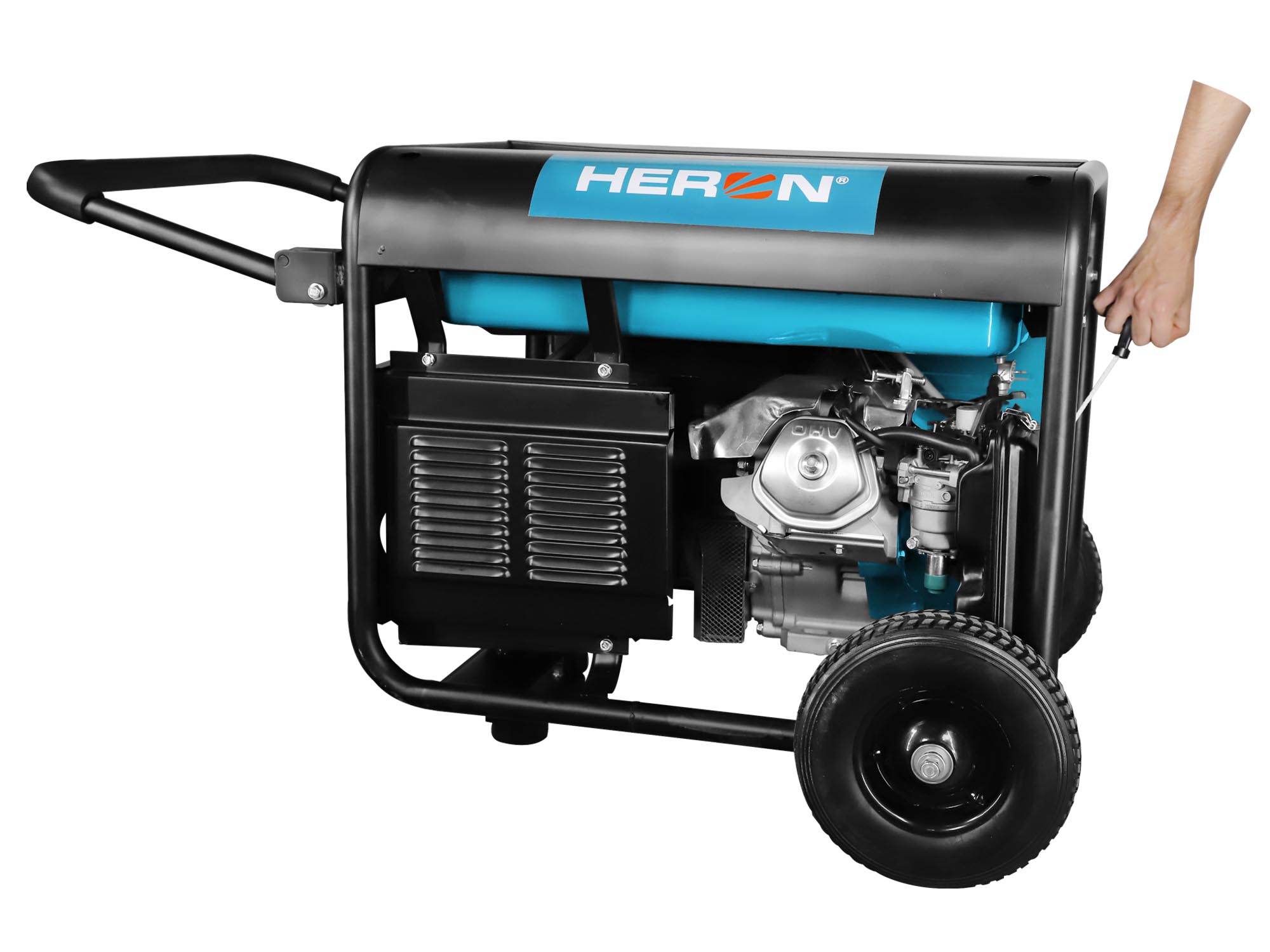GENERADOR ELÉCTRICO DE 17HP, 10500W, ARRANQUE ELÉCTRICO - Imagen 3