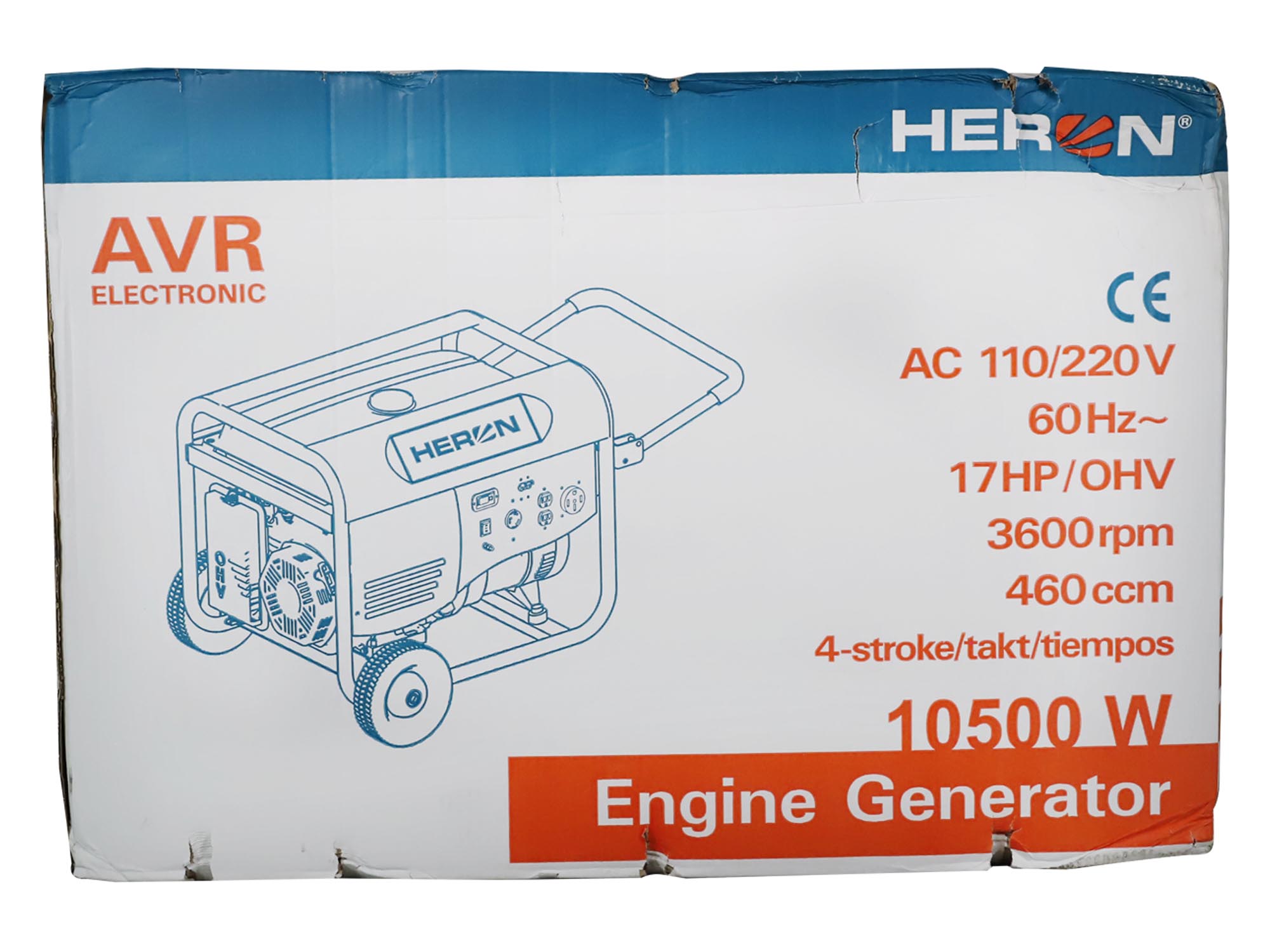 GENERADOR ELÉCTRICO DE 17HP, 10500W, ARRANQUE ELÉCTRICO - Imagen 4