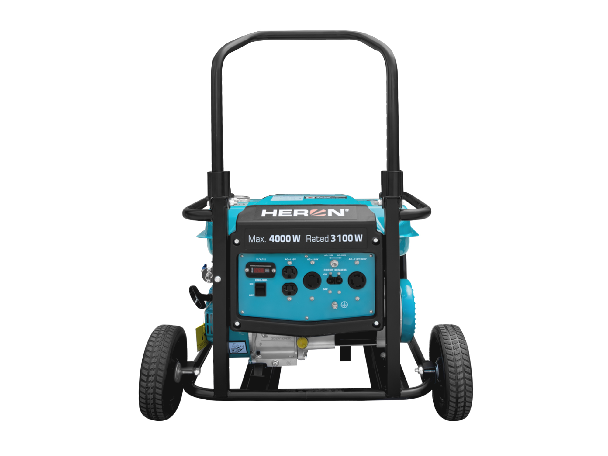 Generador  4000W Hibrido 3 En 1, Gas, Gasolina, Gas Natural