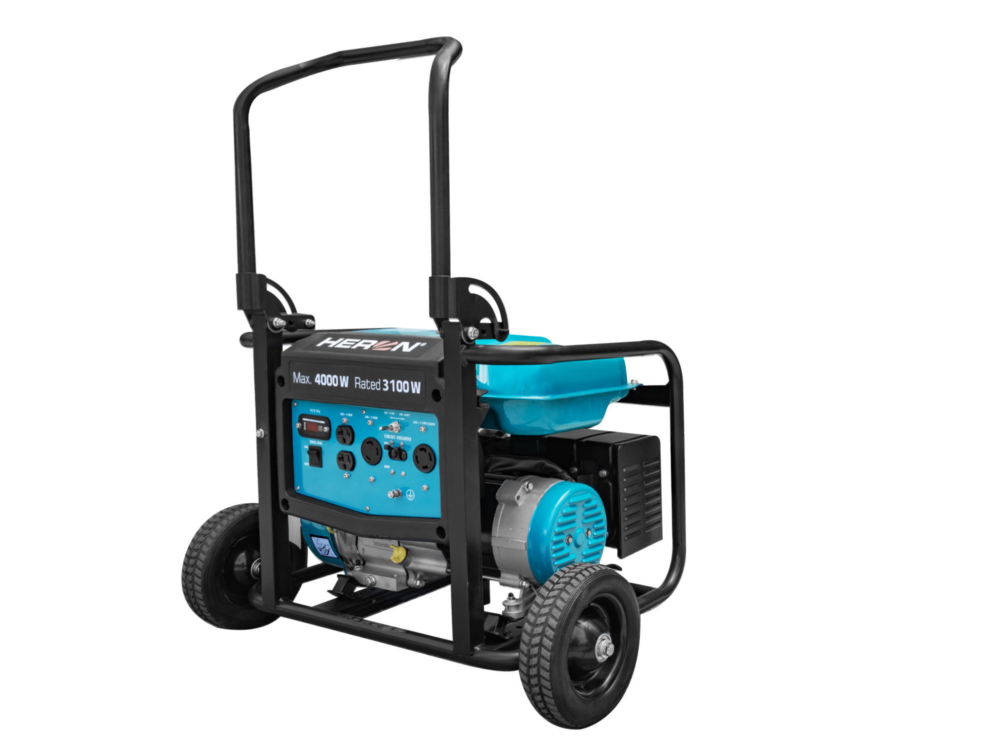 Generador  4000W Hibrido 3 En 1, Gas, Gasolina, Gas Natural - Imagen 1