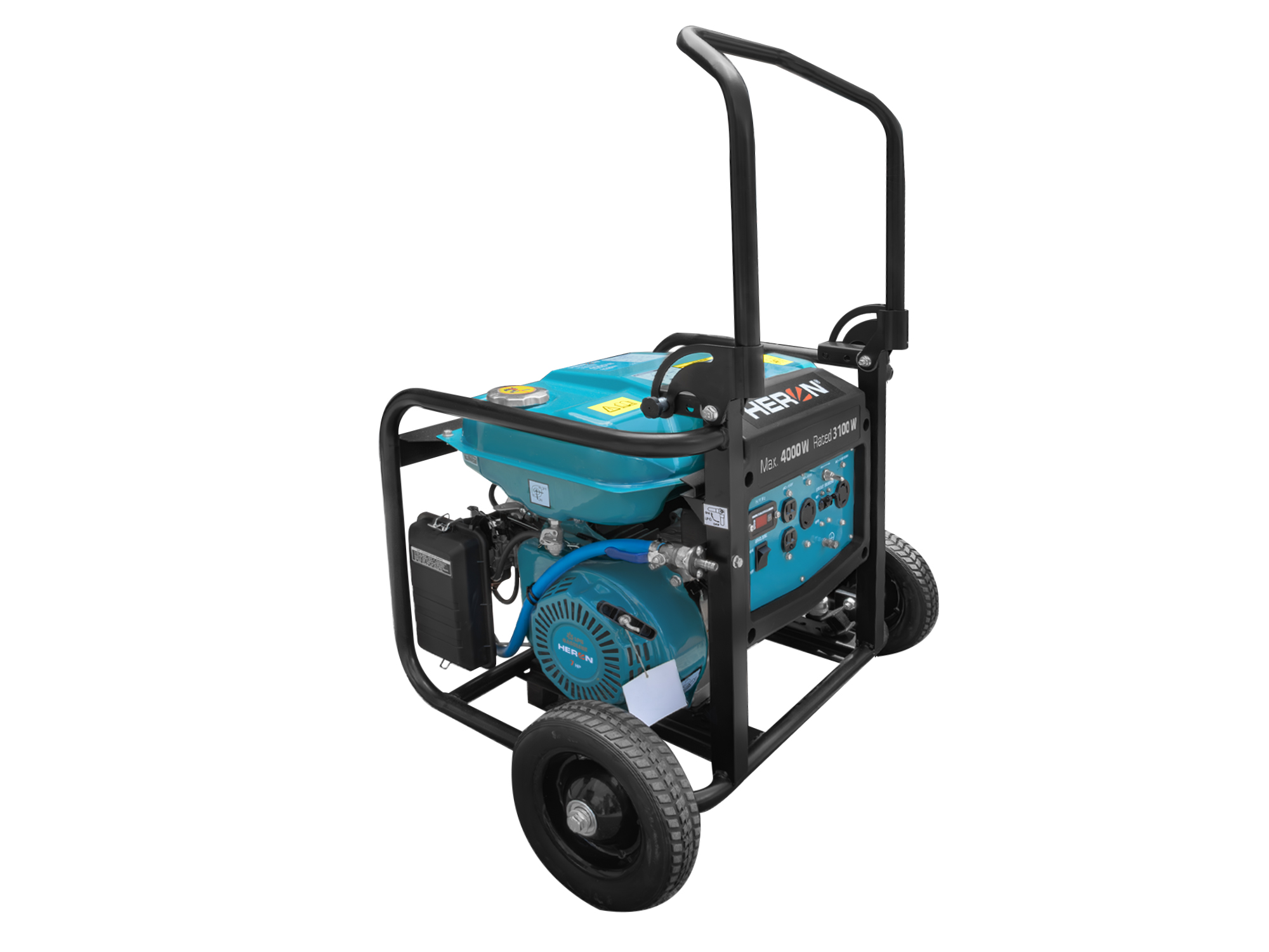 Generador  4000W Hibrido 3 En 1, Gas, Gasolina, Gas Natural - Imagen 2