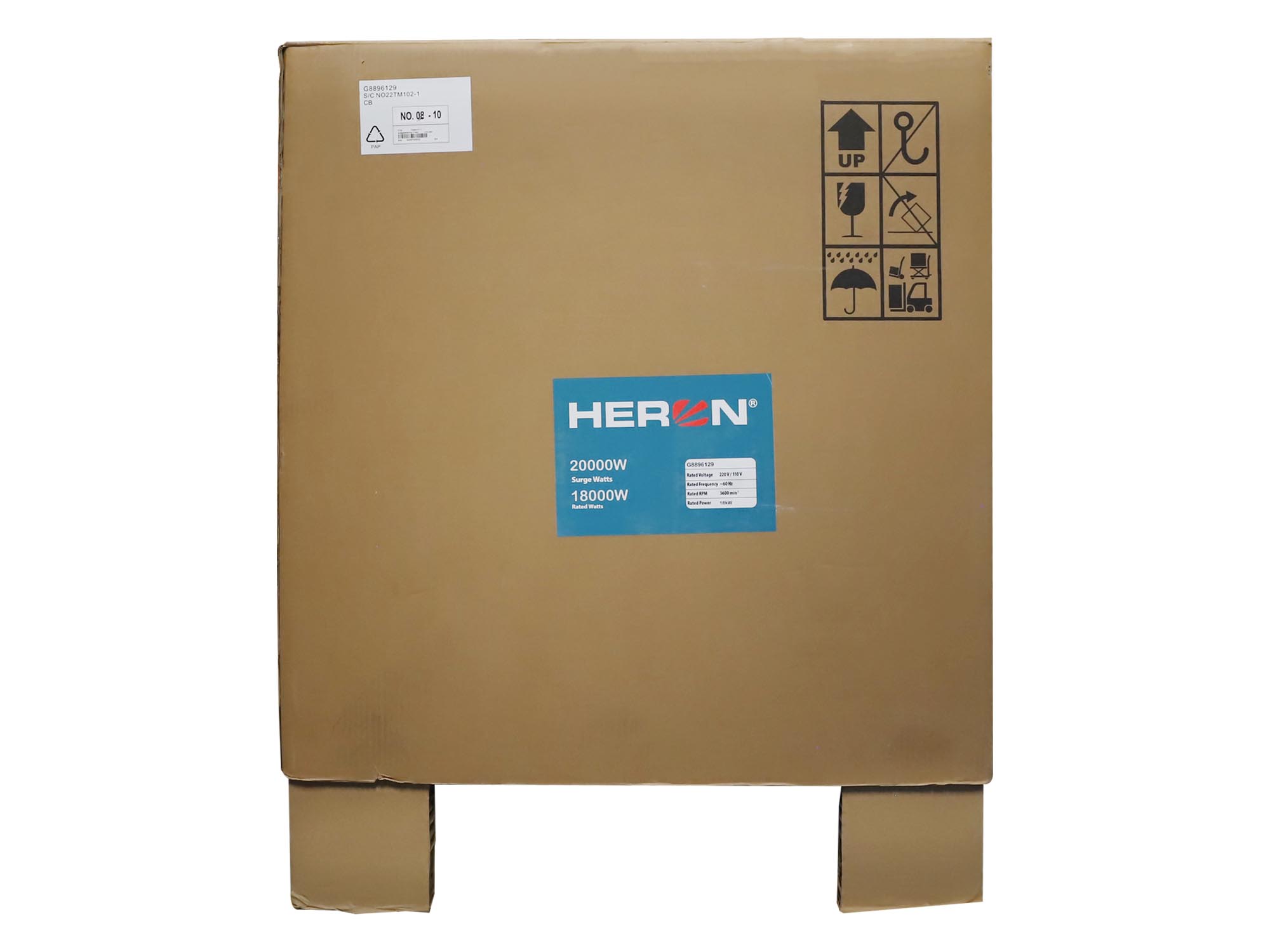 GENERADOR ELÉCTRICO DE HP, 20000W, ARRANQUE ELÉCTRICO - Imagen 2