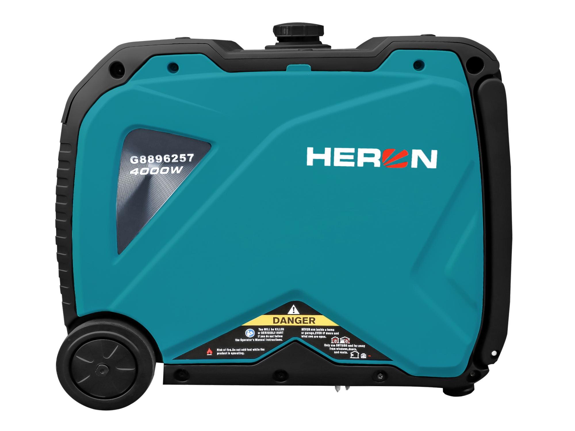 Generador Inversor Heron 4T 4000Watts 66Db 43.5Kg - Imagen 2