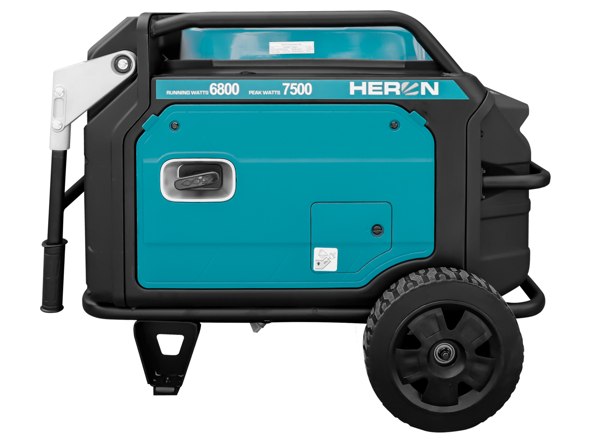 Generador Inversor Heron 4T 7500Watts 74Db 95Kg - Imagen 1