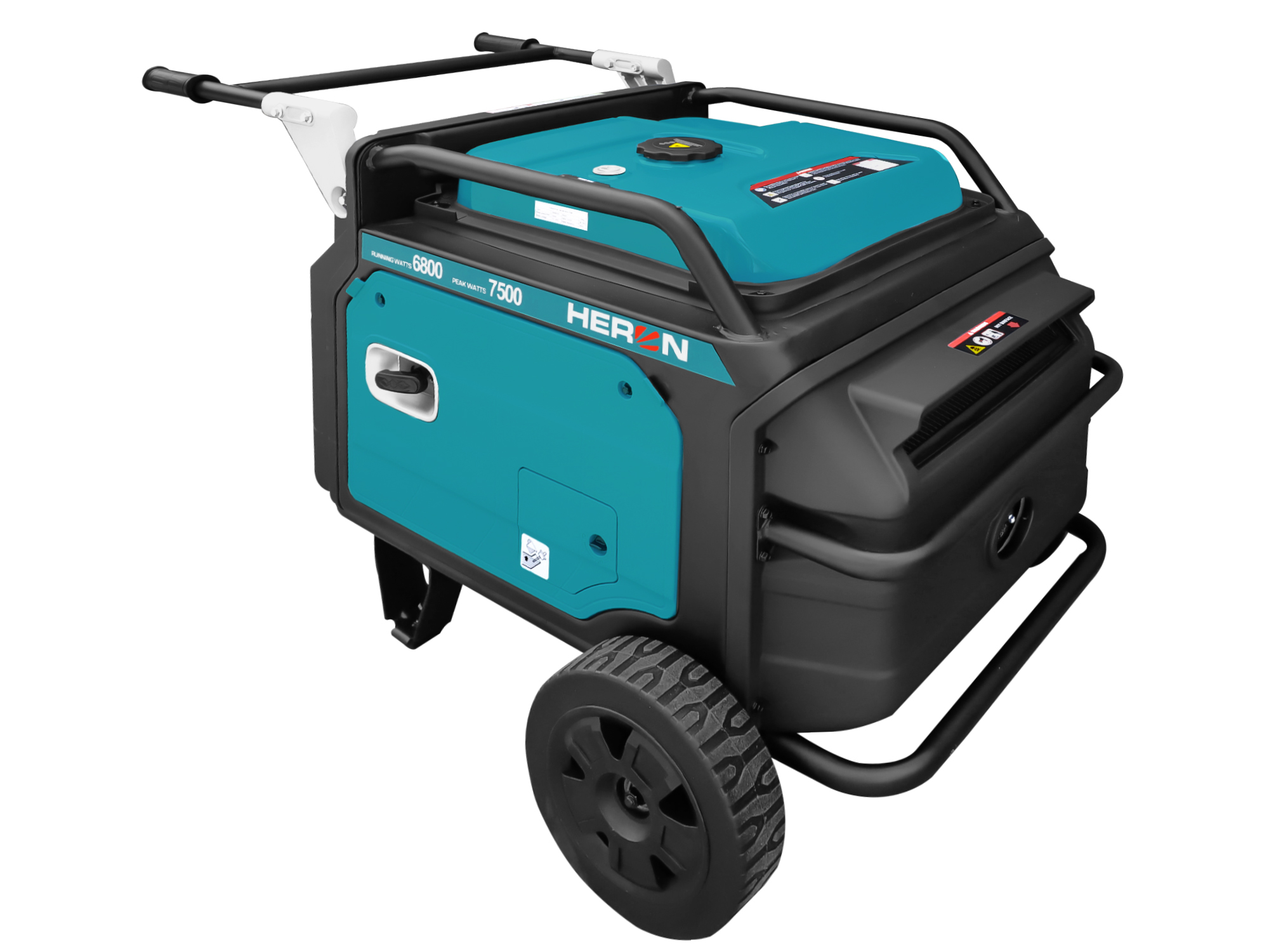 Generador Inversor Heron 4T 7500Watts 74Db 95Kg - Imagen 3
