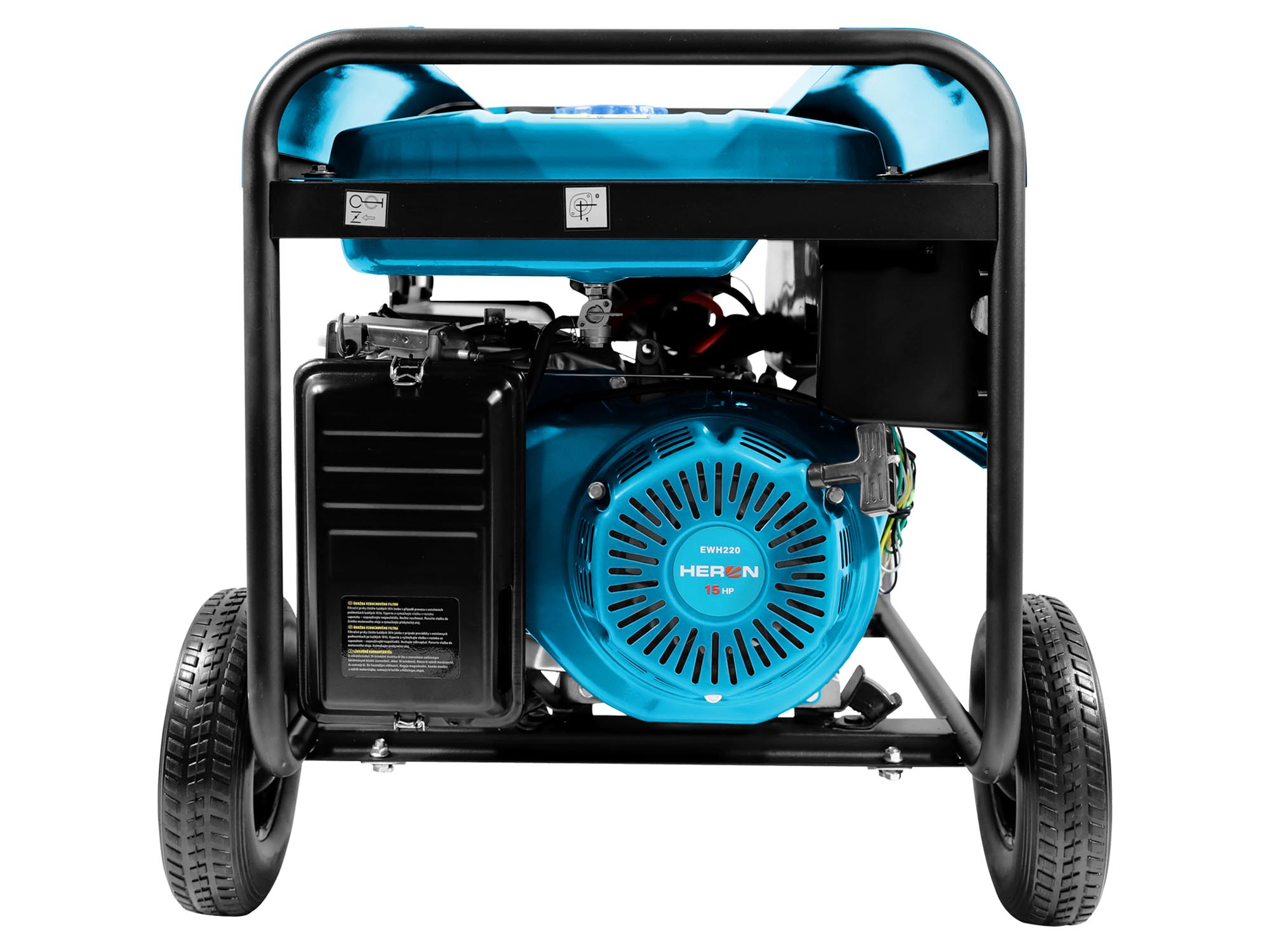 GENERADOR-SOLDADOR DE 15HP, 5500W, 220A, 110/220V - Imagen 2