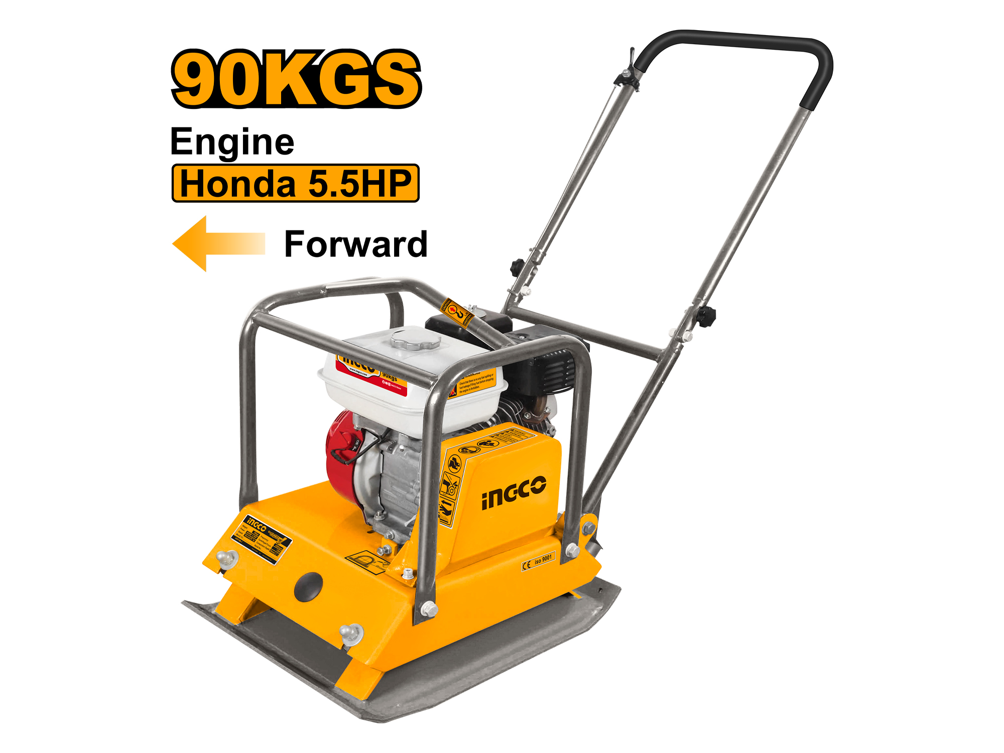 VIBRO-COMPACTADORA DE 5.5HP, 15kN