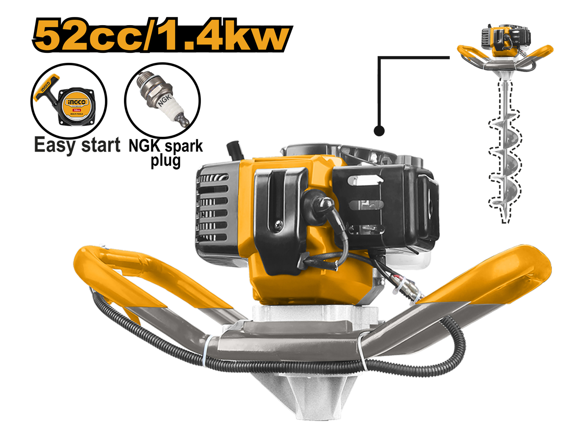 Moto Hoyadora 1400W Ingco