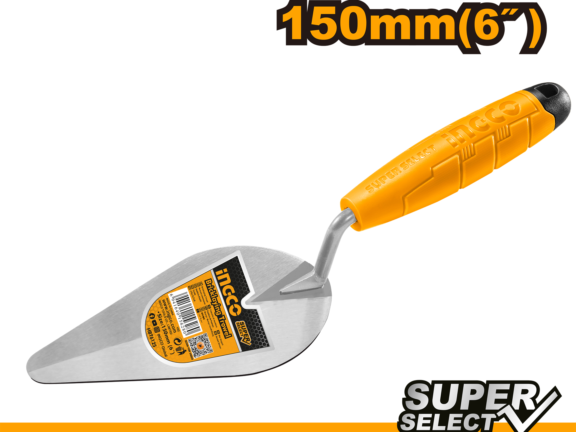 CUCHARA PARA ALBAÑIL 6"