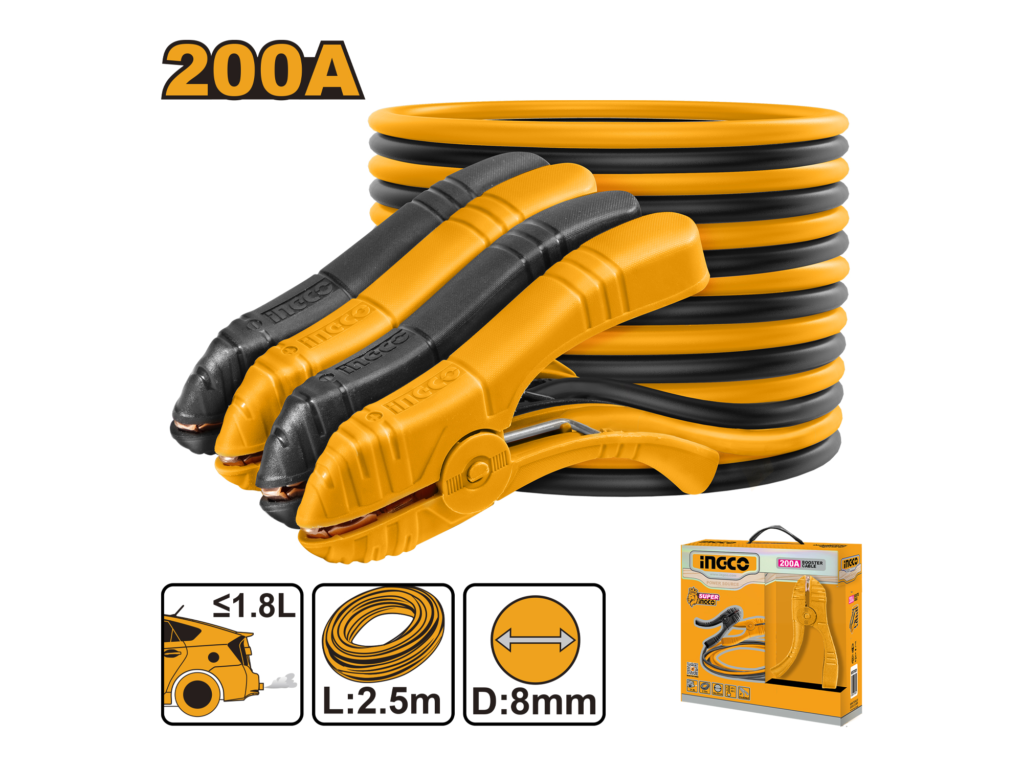 CABLES PASADORES DE CORRIENTE 200A