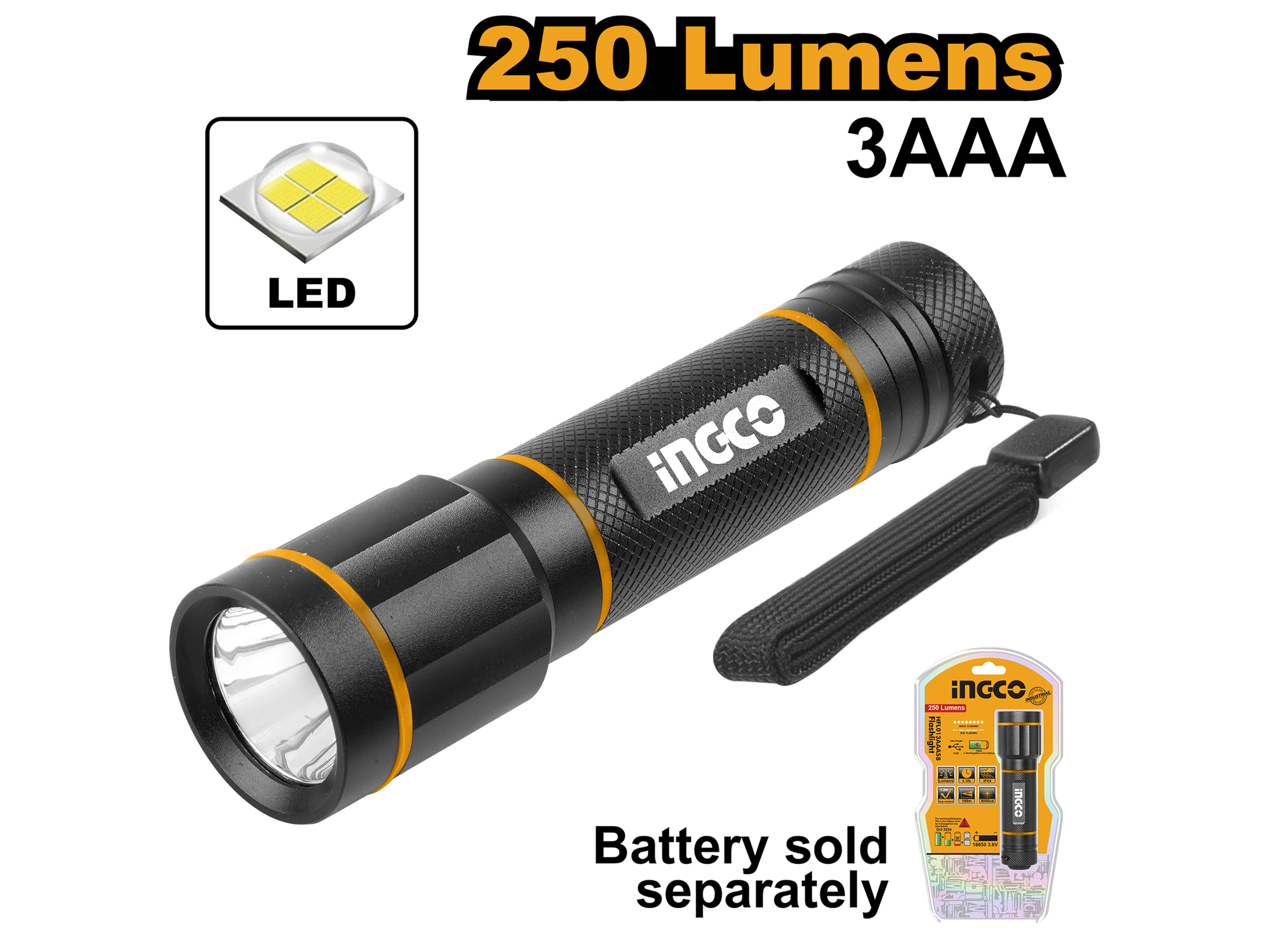 LINTERNA 150 LUMENS