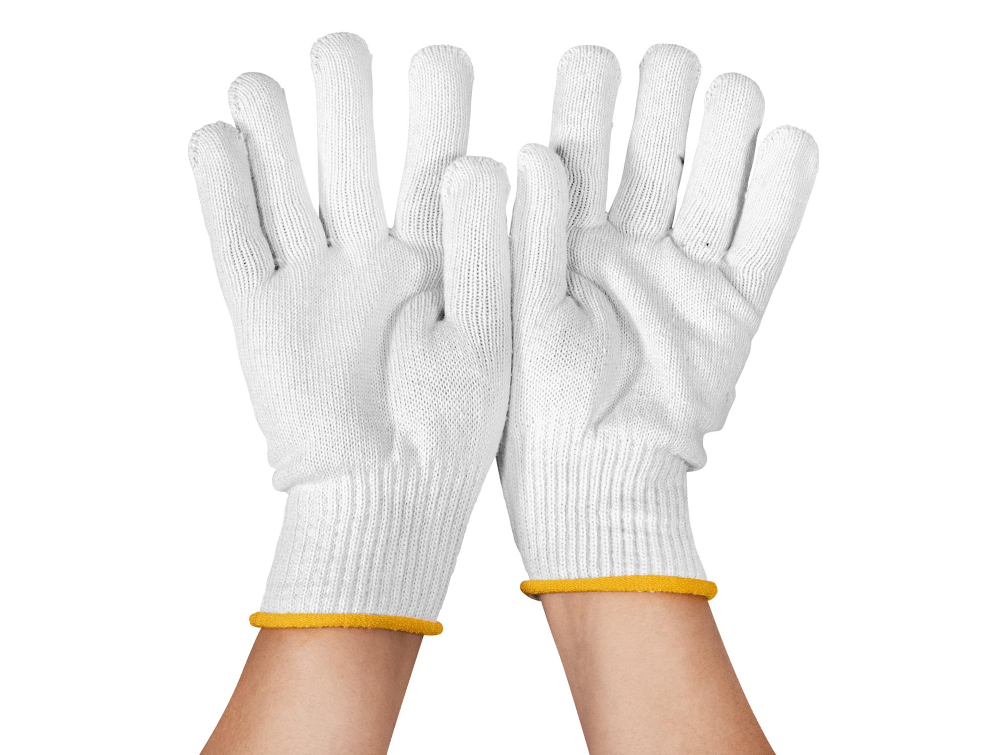 GUANTES DE ALGODÓN CON PUNTOS DE ADHESION PVC - Imagen 2