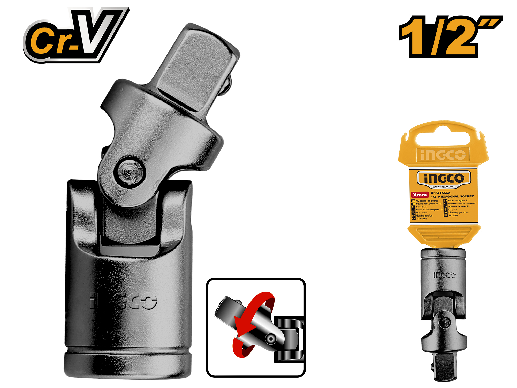 NUDO UNIVERSAL DE 1/2"