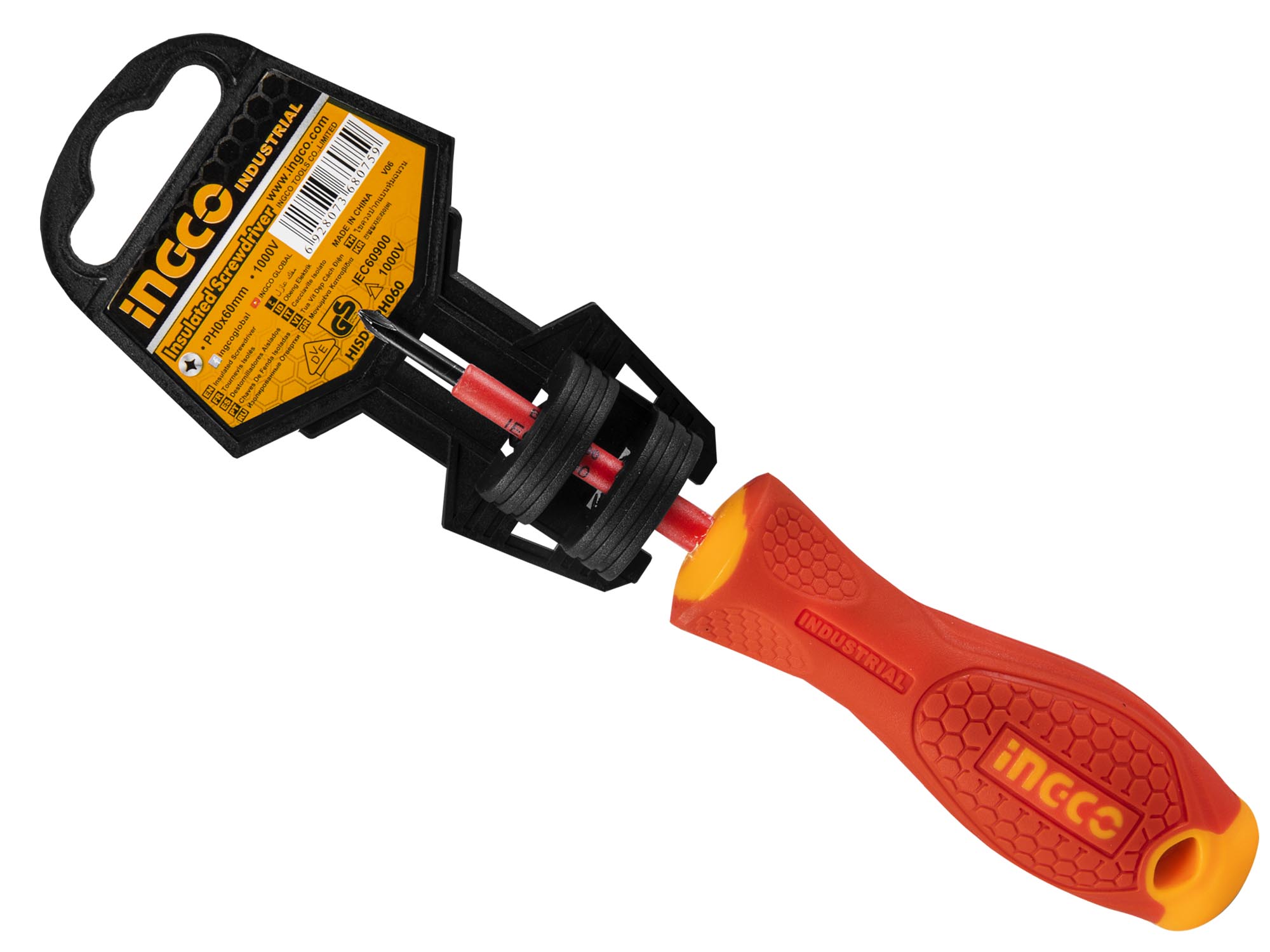 DESARMADOR PHILLIPS AISLADO PARA ELECTRICISTA 1000V - Imagen 1
