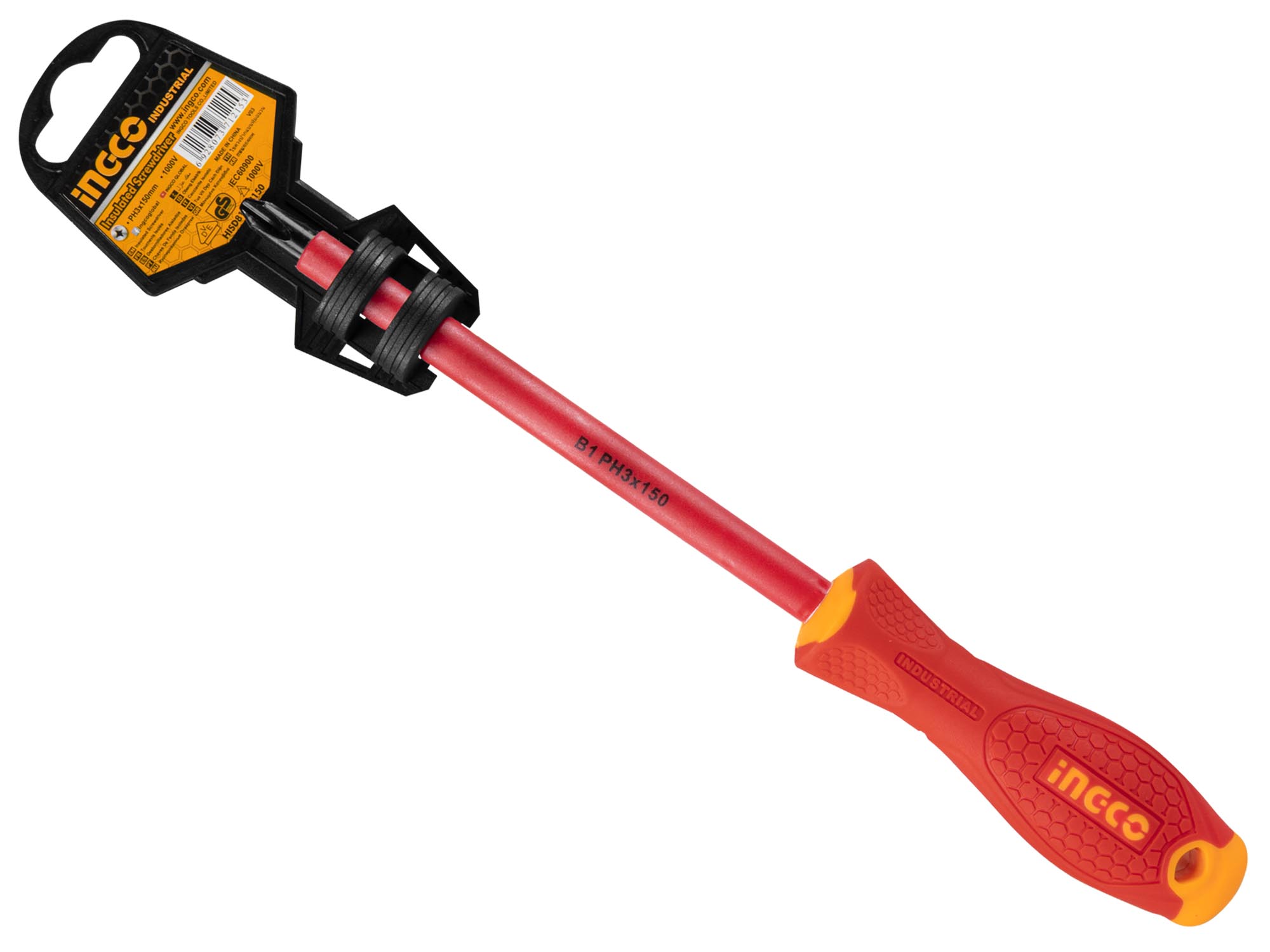 DESARMADOR PHILLIPS AISLADO PARA ELECTRICISTA 1000V - Imagen 1