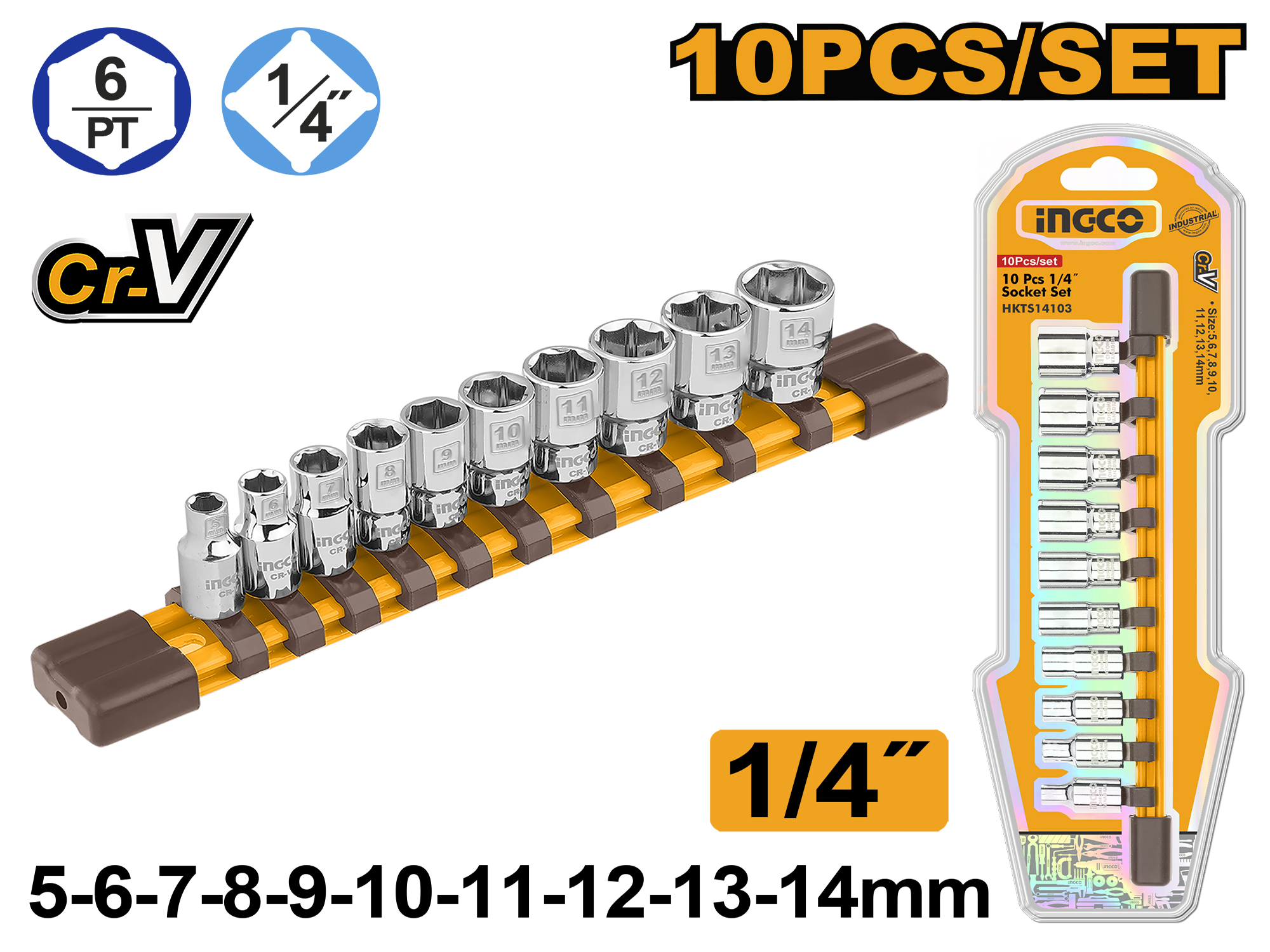 SET DE COPAS 1/4" CR-V