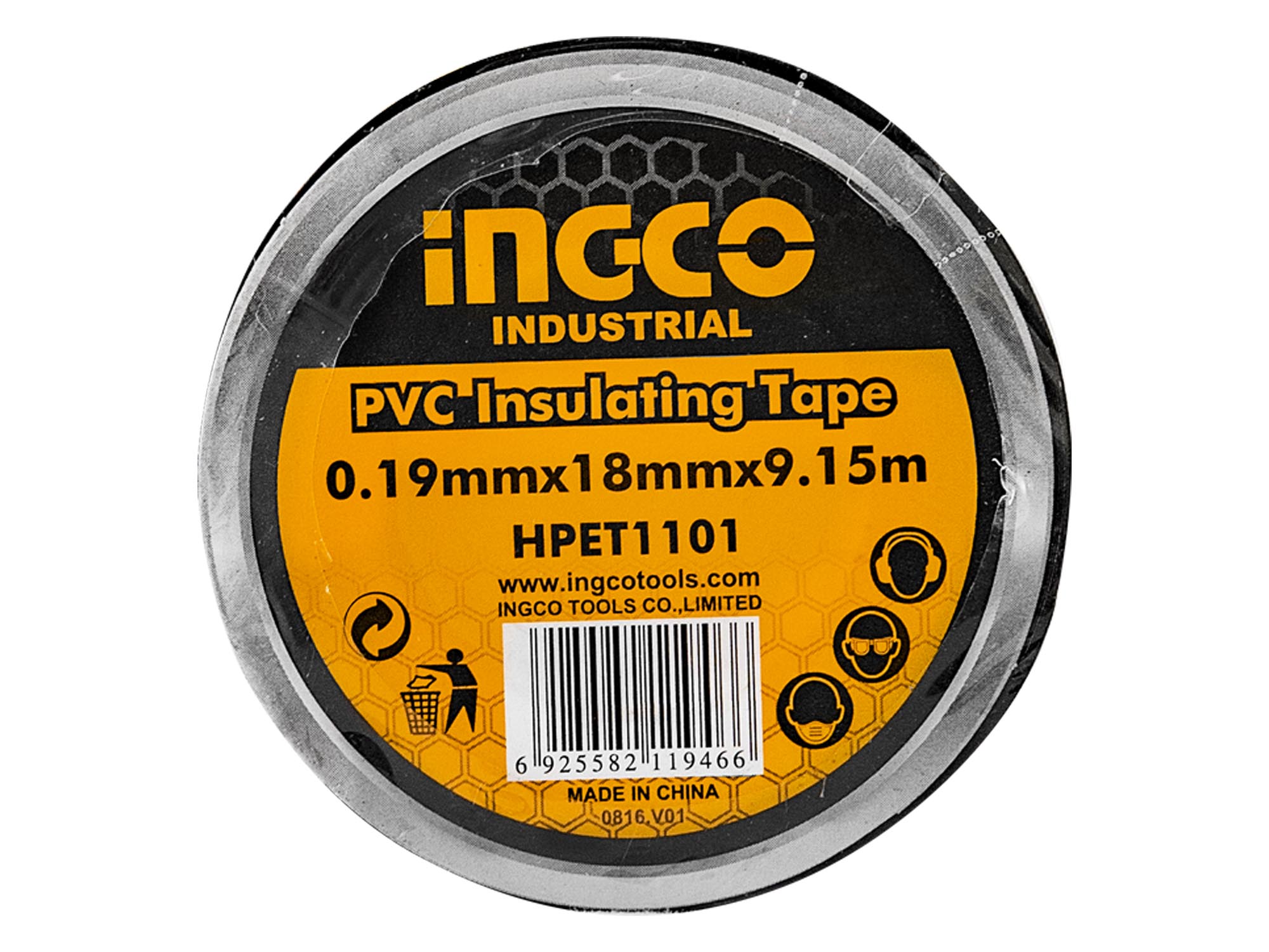 CINTA DE AISLAR NEGRA DE PVC