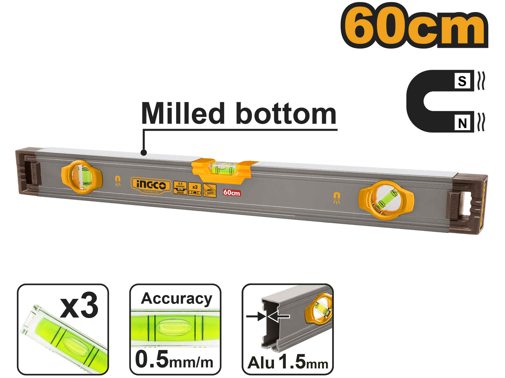 NIVEL MAGNÉTICO 3 POSICIONES