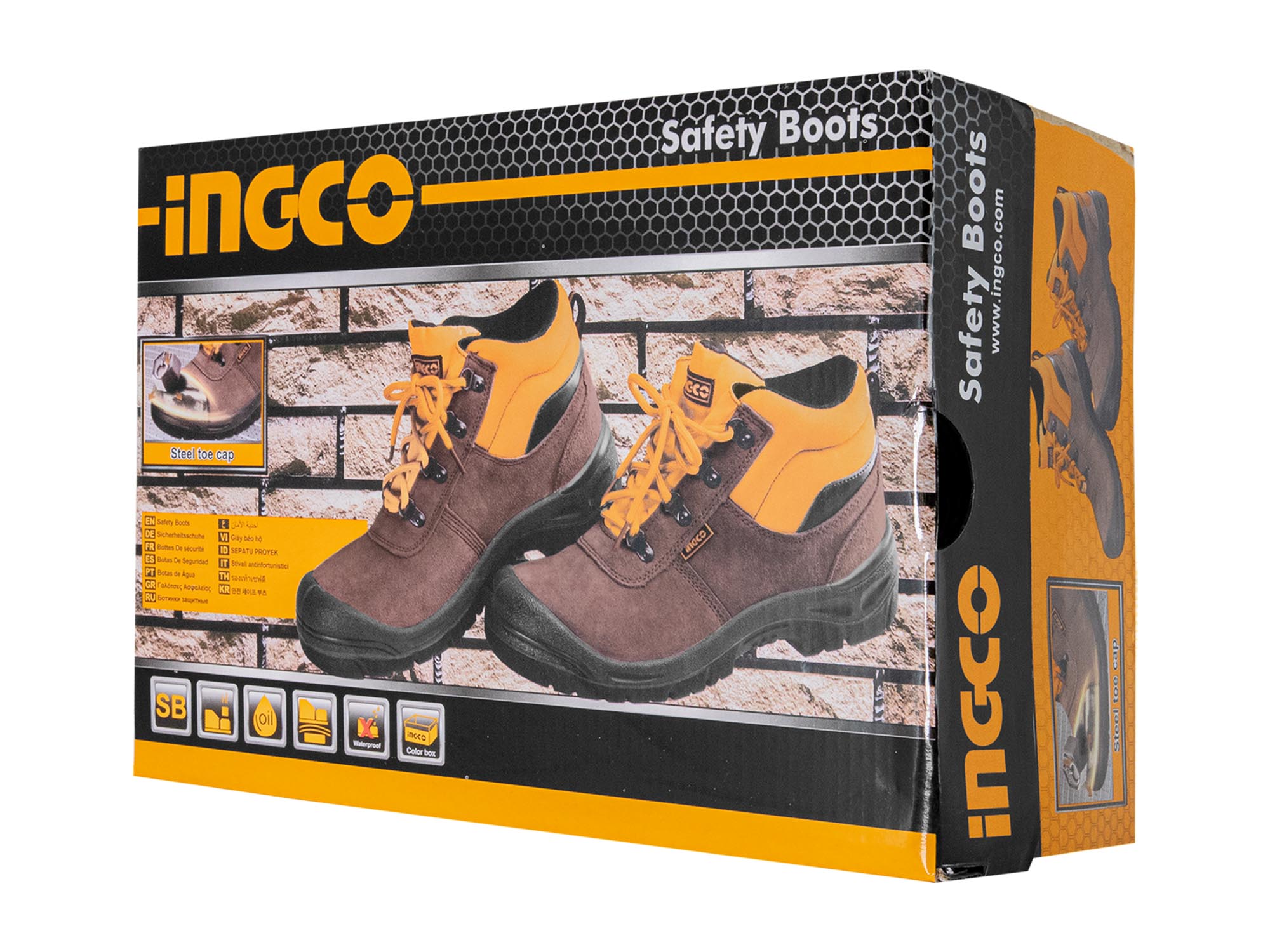 BOTAS DE SEGURIDAD CAFE - Imagen 4