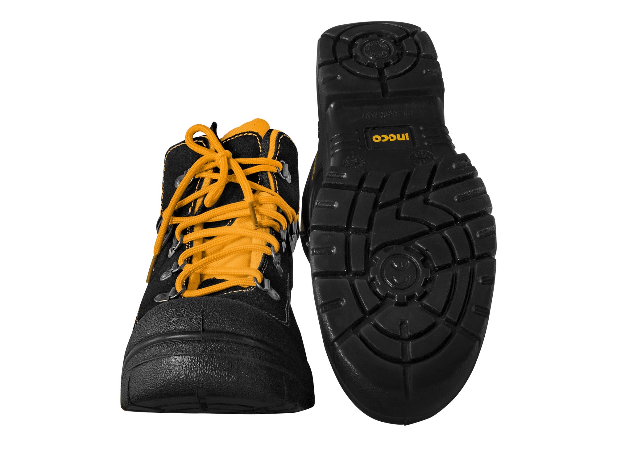 BOTA DE SEGURIDAD INDUSTRIAL NEGRA - Imagen 2