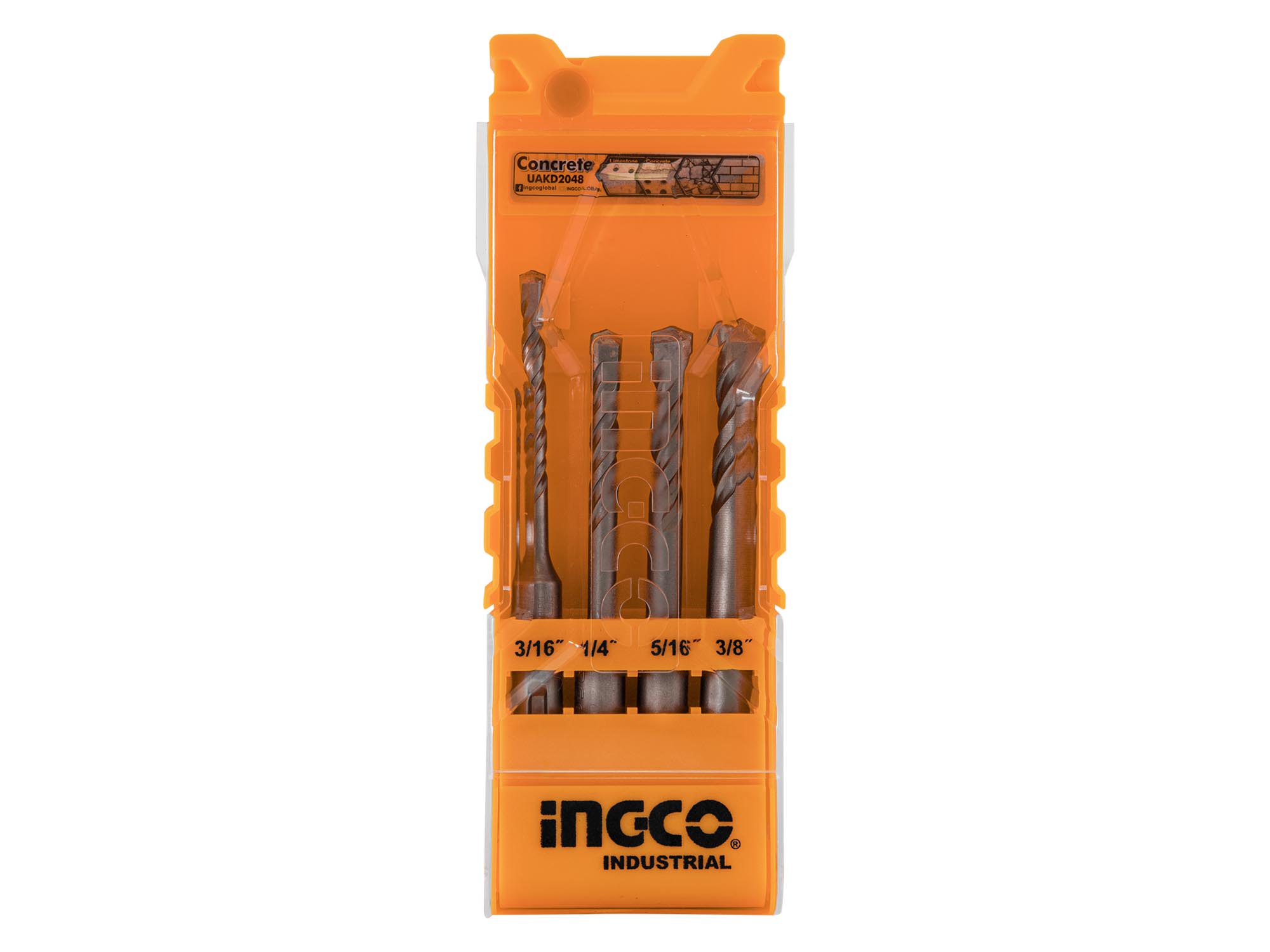 SET DE 4 BROCAS PARA CONCRETO